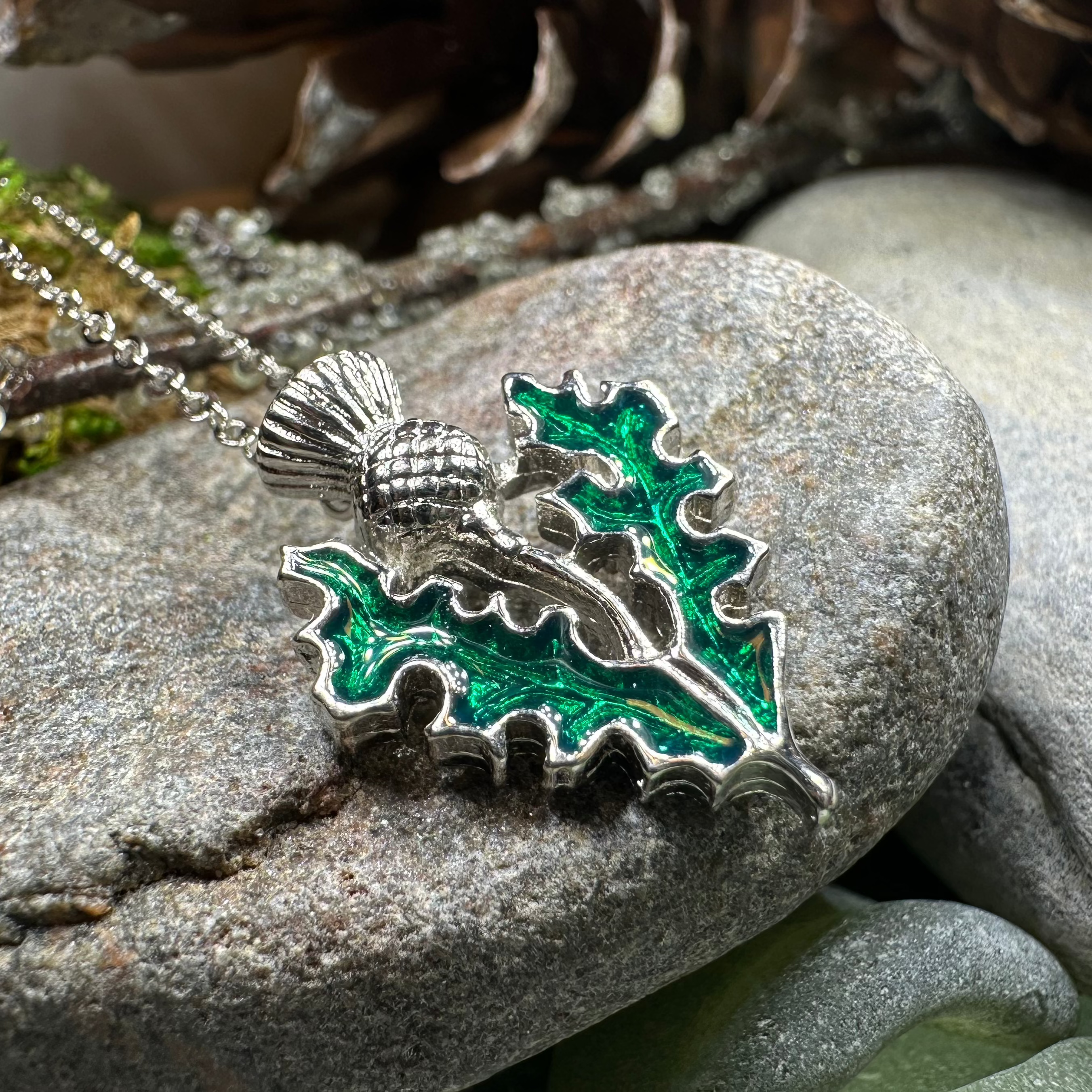 Annis Thistle Necklace