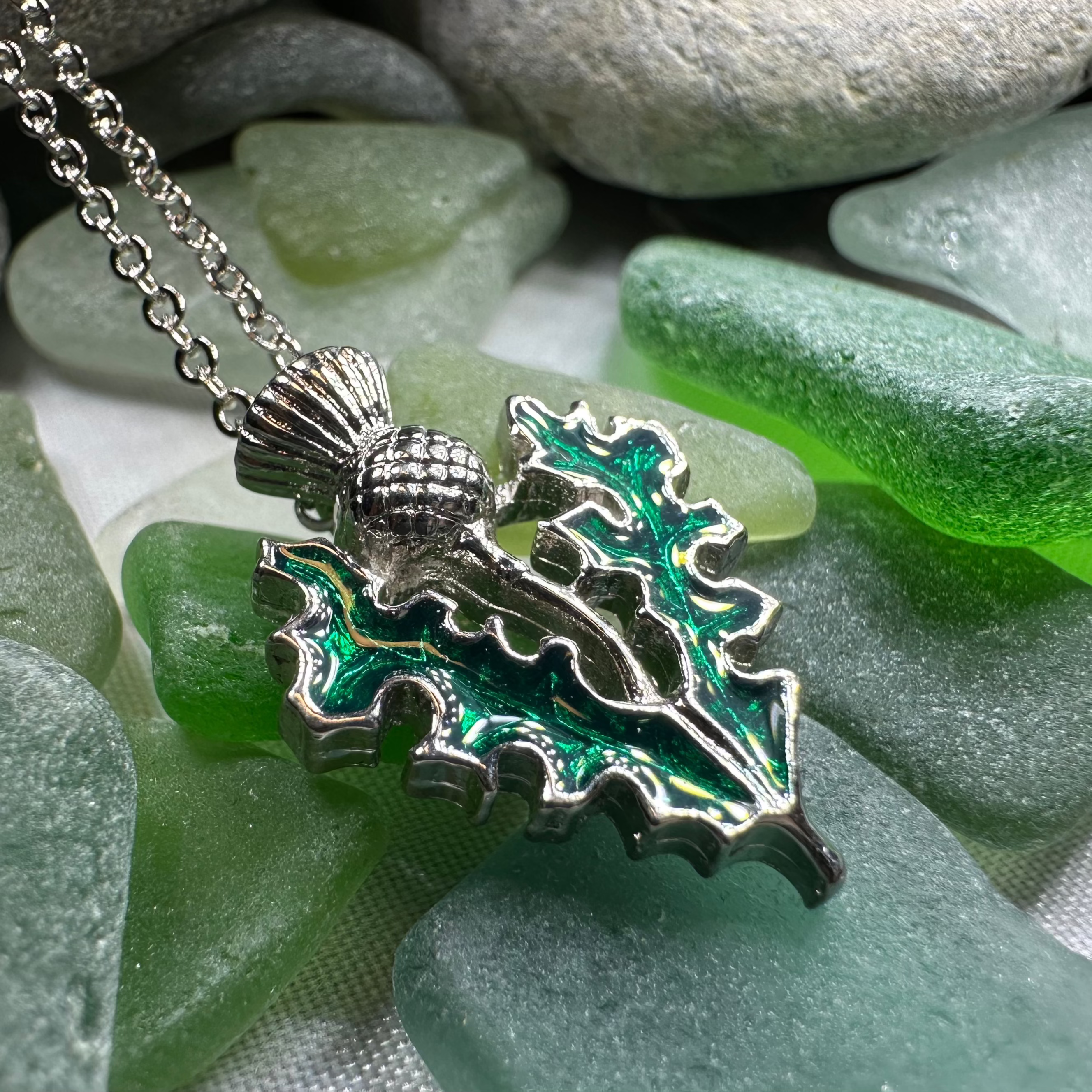 Annis Thistle Necklace