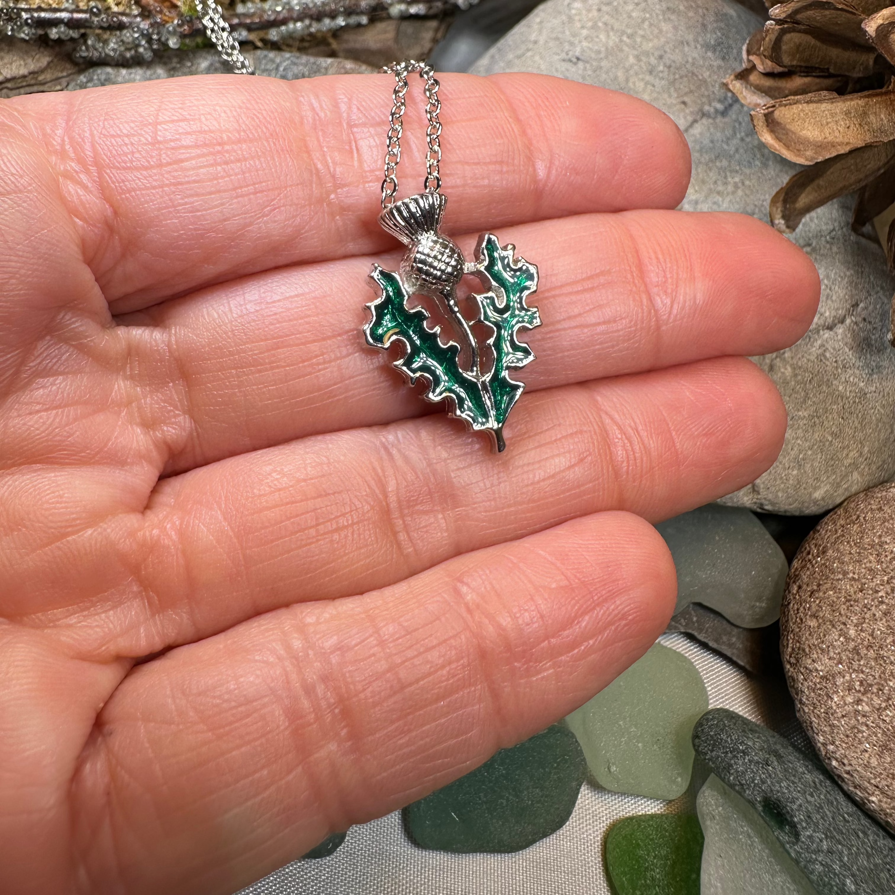 Annis Thistle Necklace