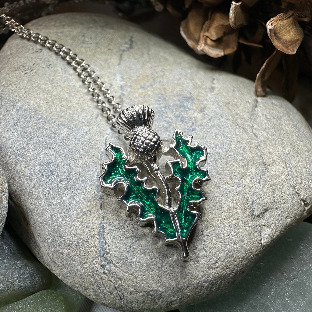 Annis Thistle Necklace