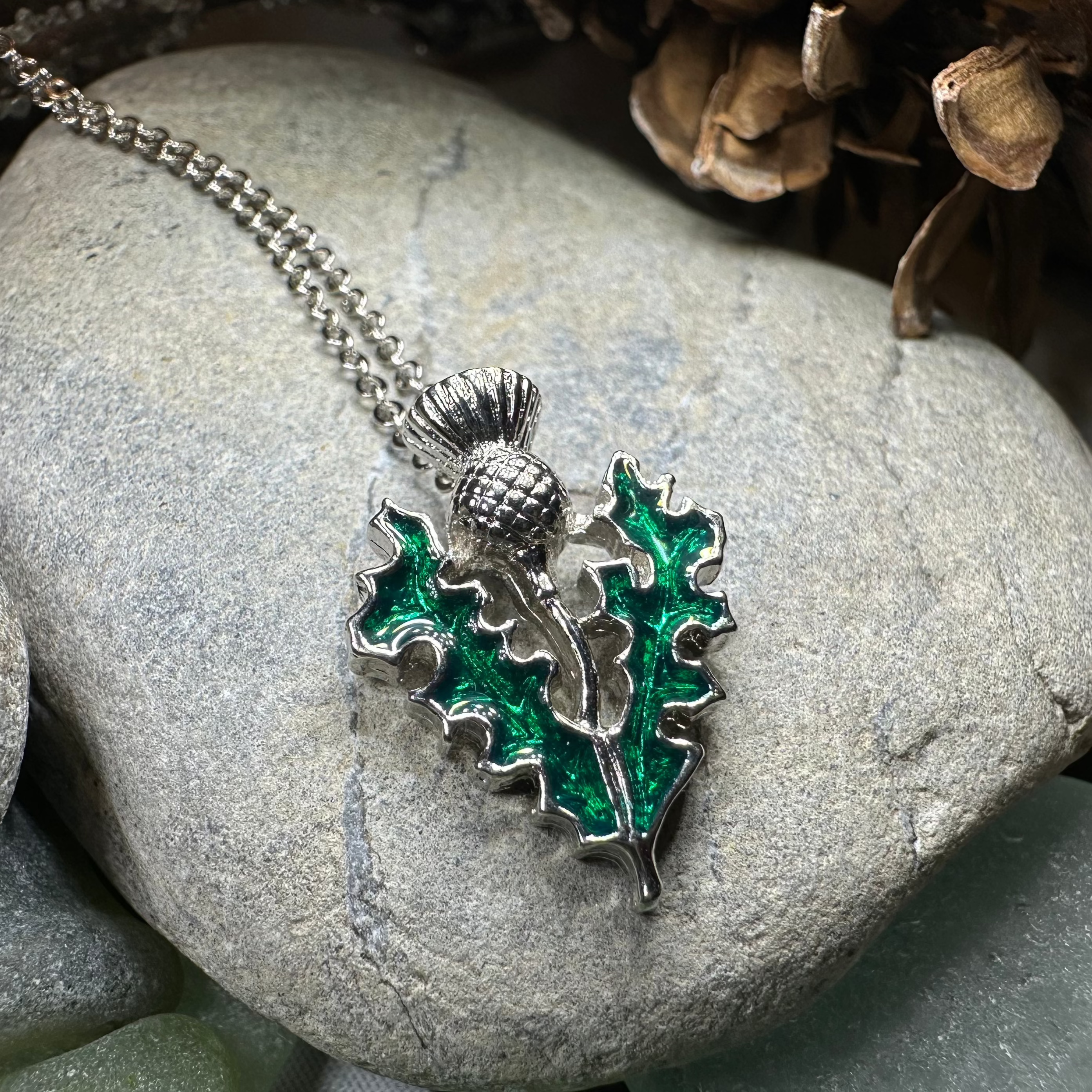 Annis Thistle Necklace
