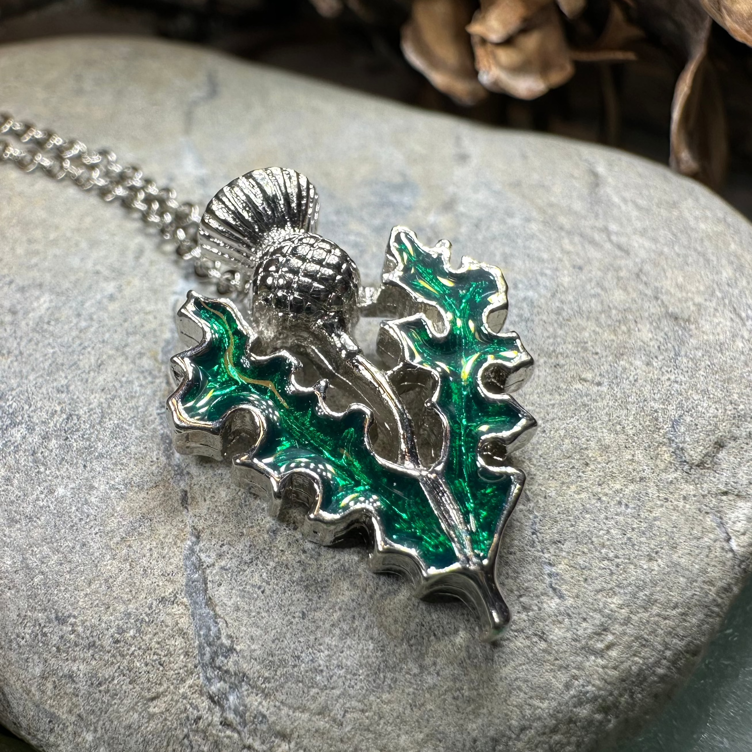 Annis Thistle Necklace