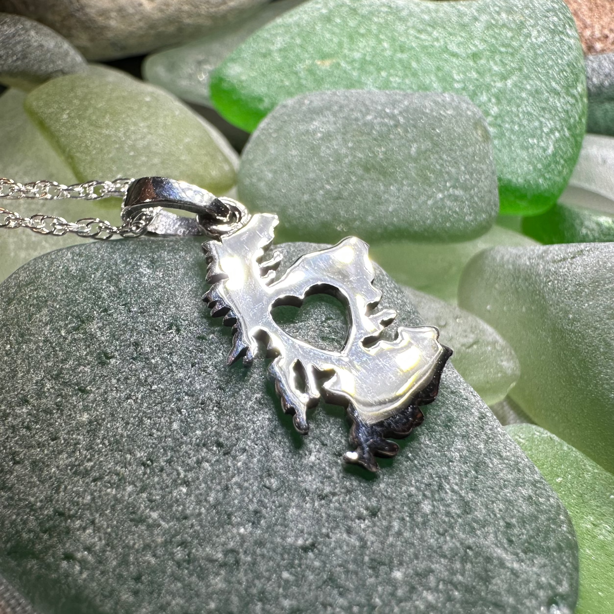 Scotland Map Necklace