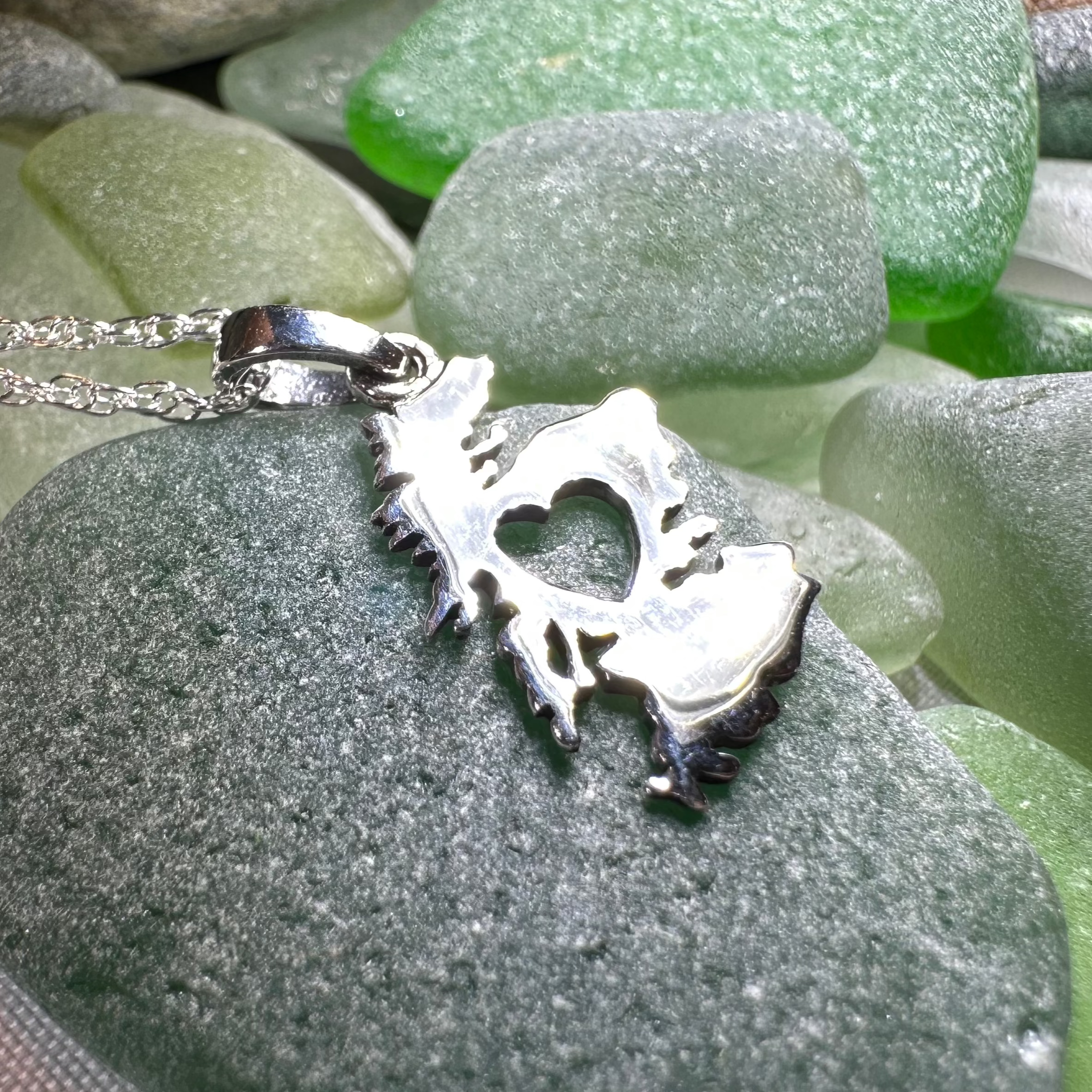 Scotland Map Necklace