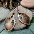 Red Fox Copper Earrings