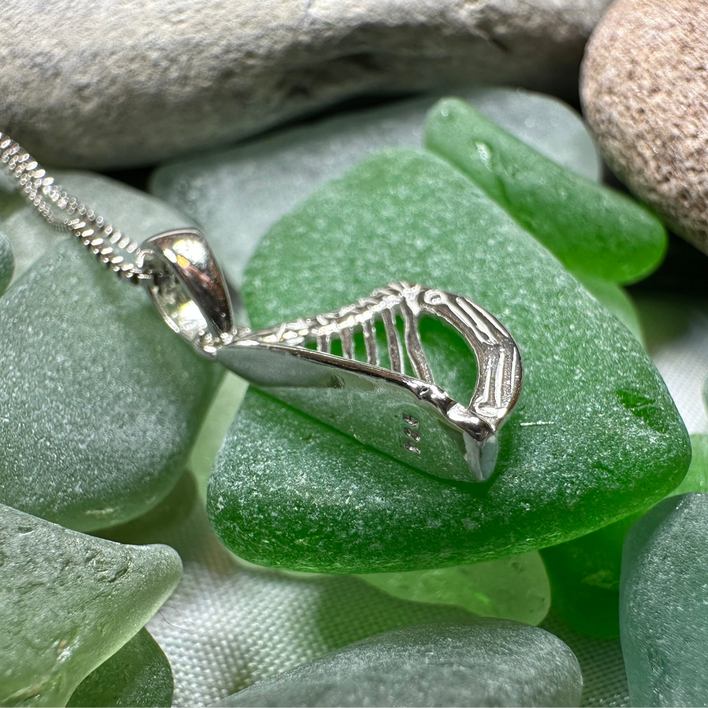 Petite Irish Harp Necklace