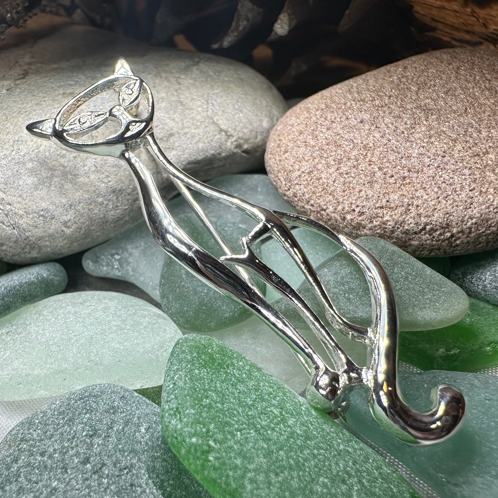 Couture Cat Brooch