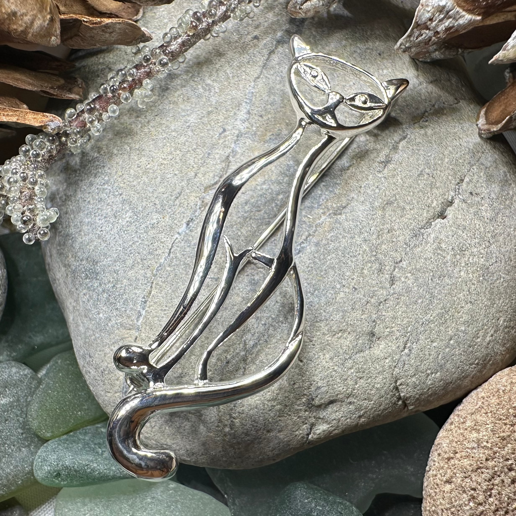 Couture Cat Brooch