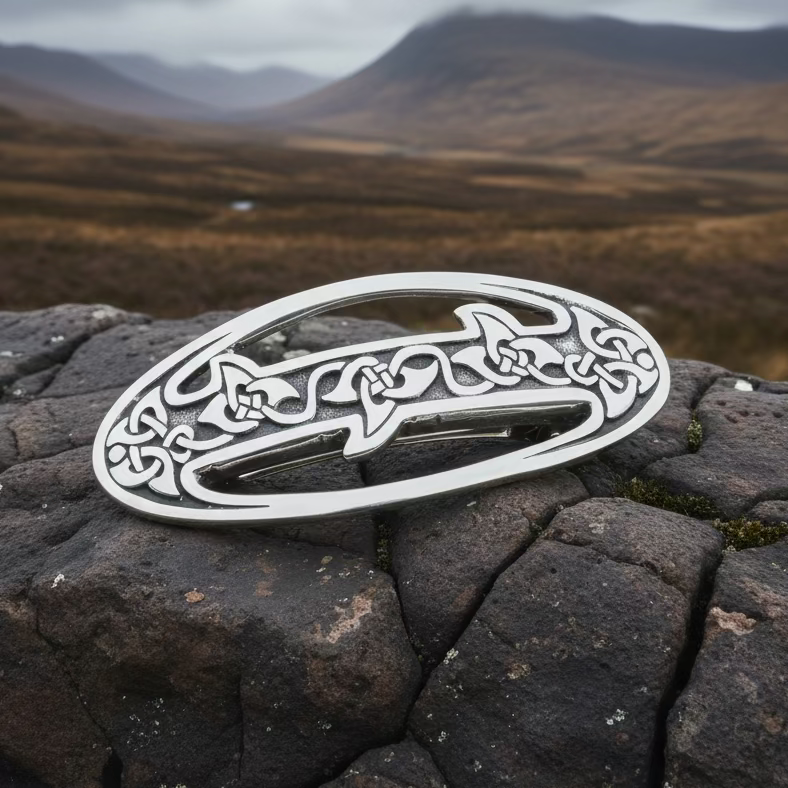 Journey Celtic Knot Hair Clip for Women