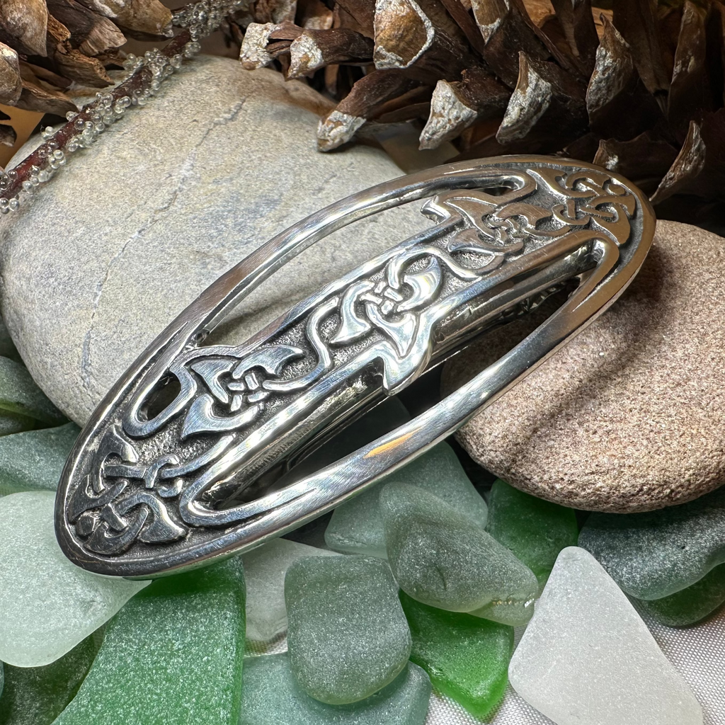 Journey Celtic Knot Hair Clip for Women