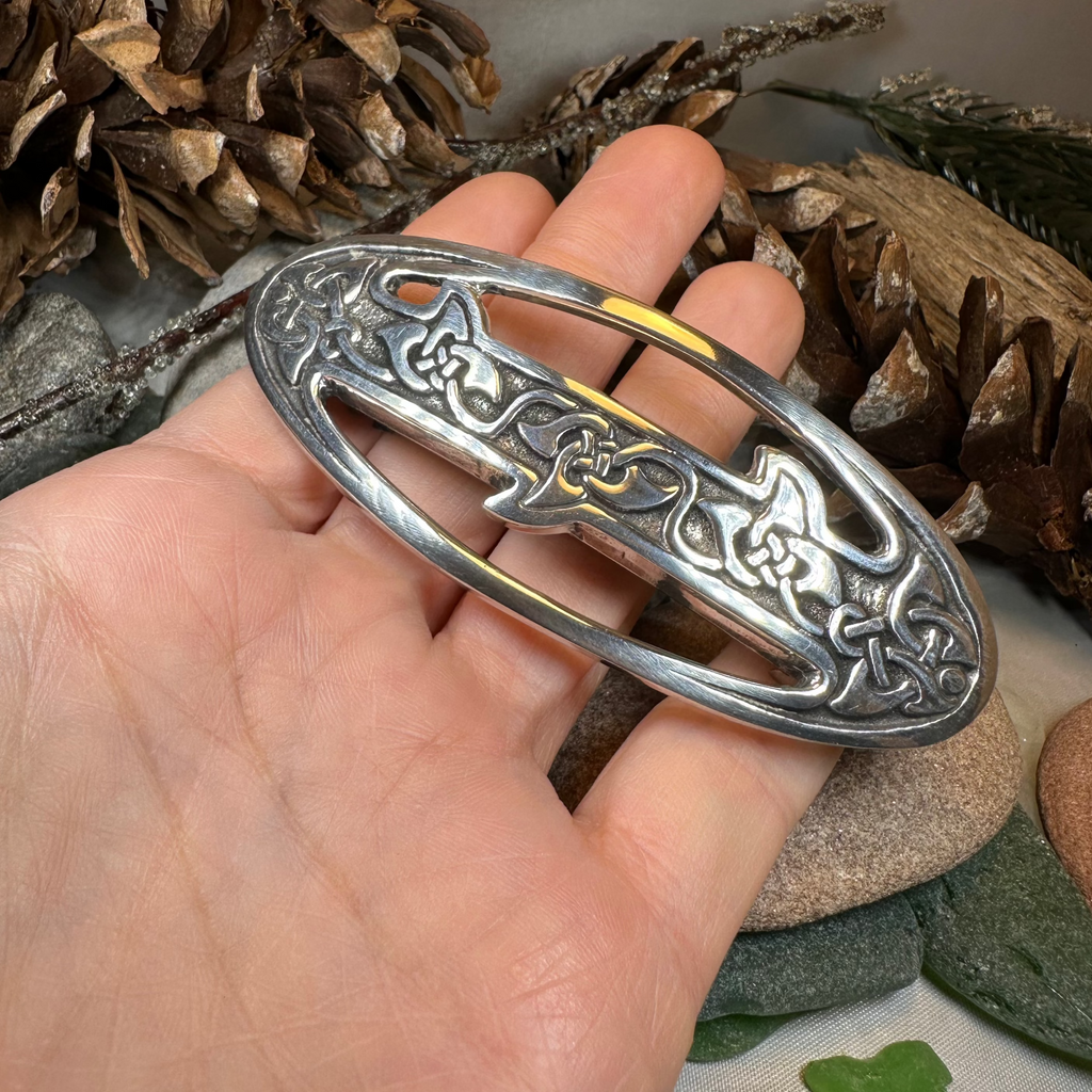 Journey Celtic Knot Hair Clip for Women