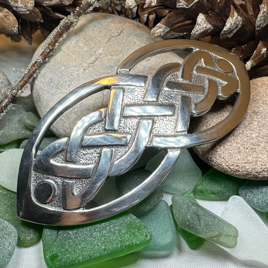 Amity Celtic Knot Hair Clip for Women