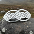 Amity Celtic Knot Hair Clip for Women
