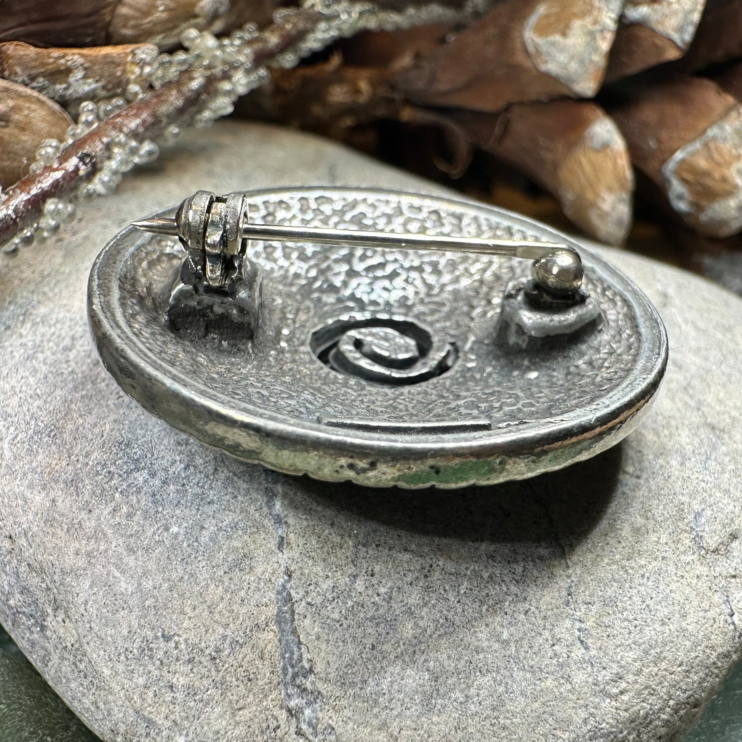 Nightfall Celtic Knot Brooch - Handmade in Scotland