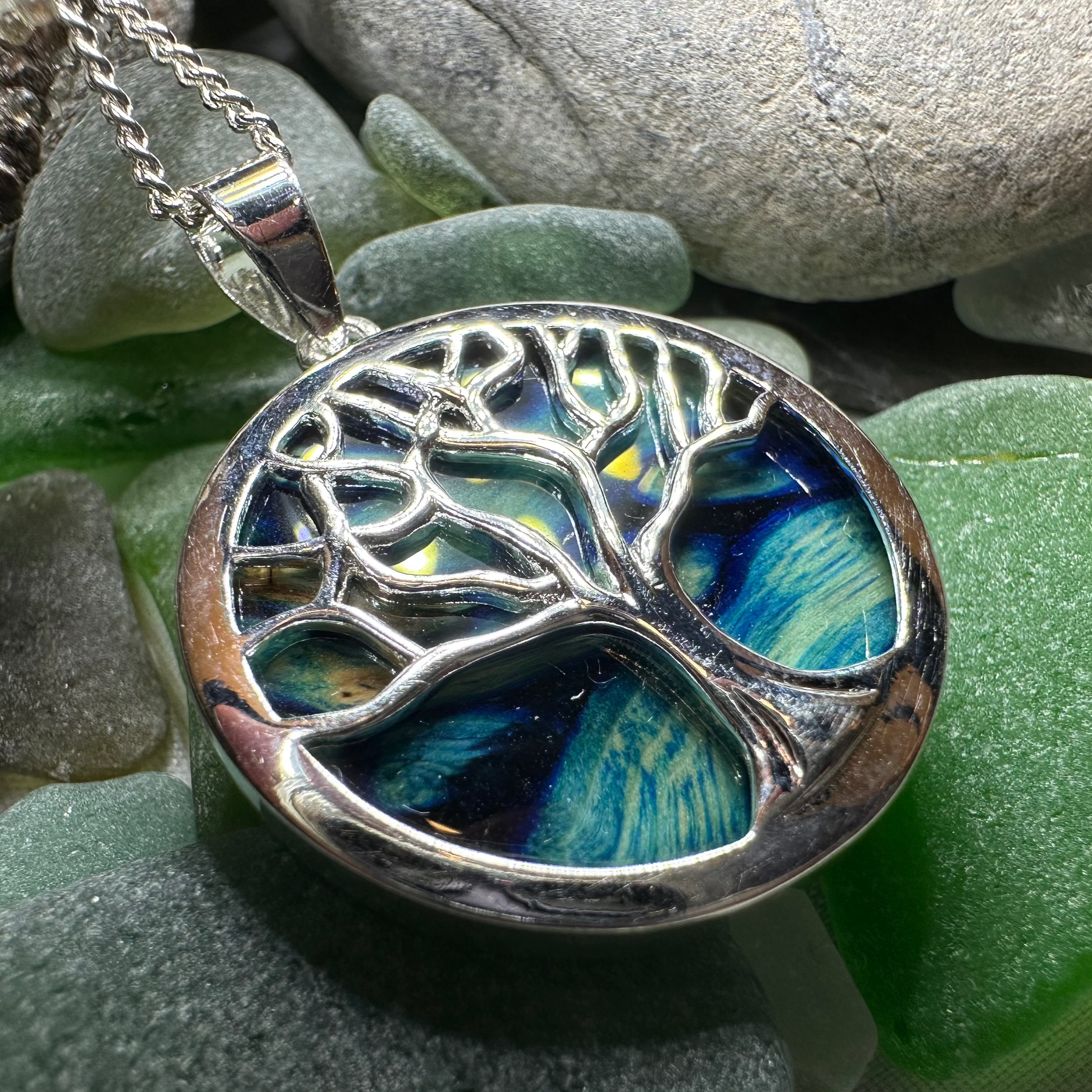 Heathergems Scottish Tree of Life Necklace - Handmade in Scotland