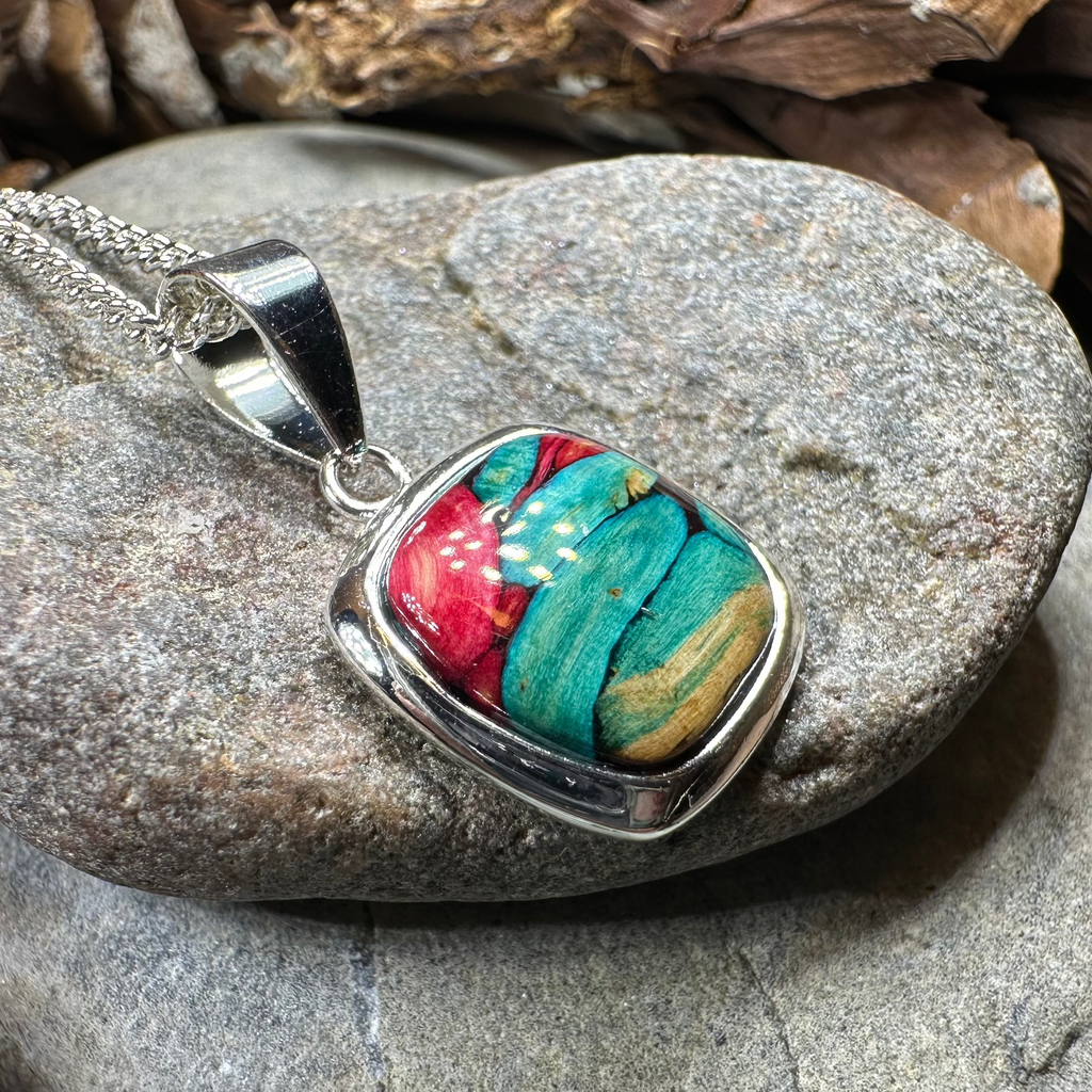 Mira Heathergems Celtic Necklace - Handmade in Scotland