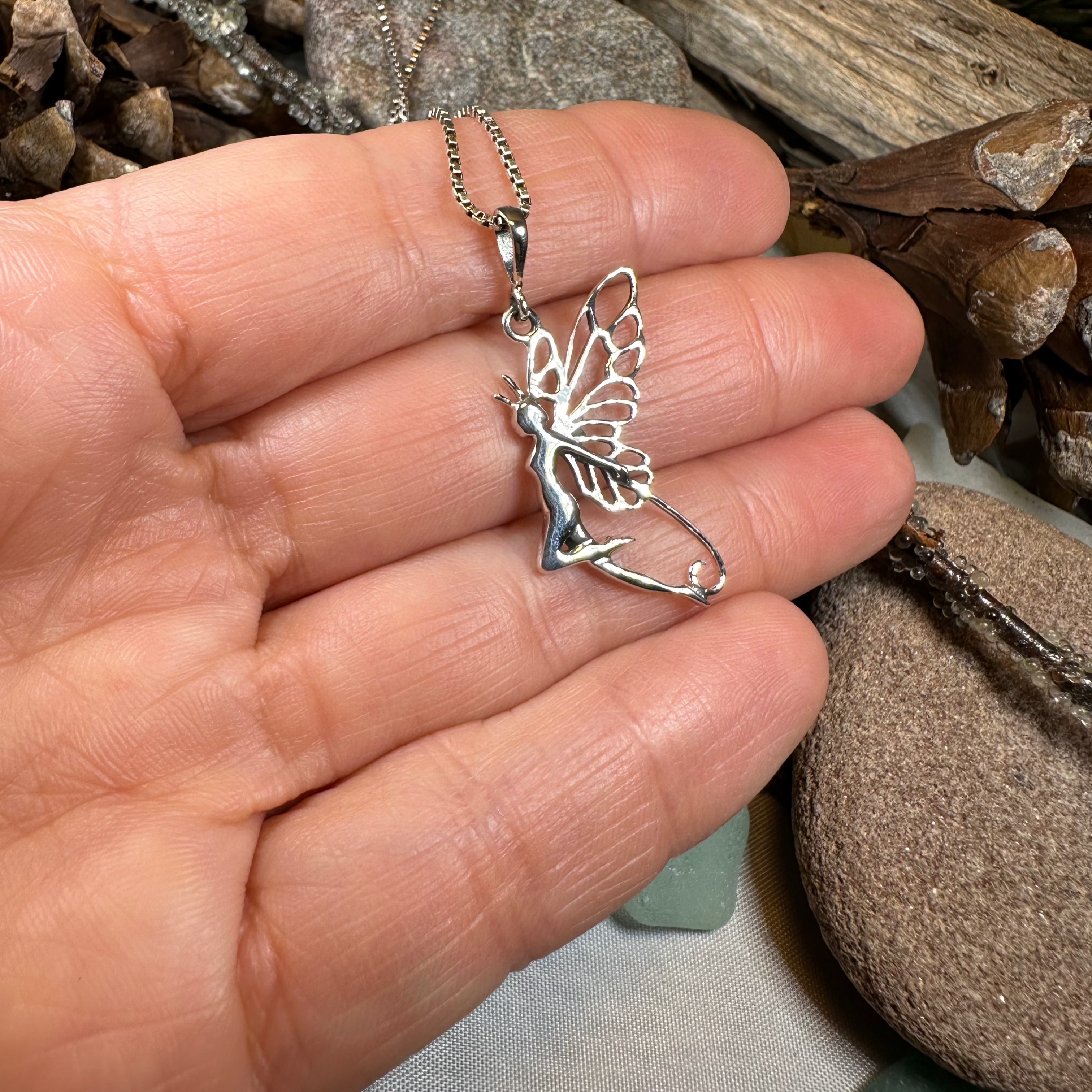 Celtic Meadow Fairy Necklace