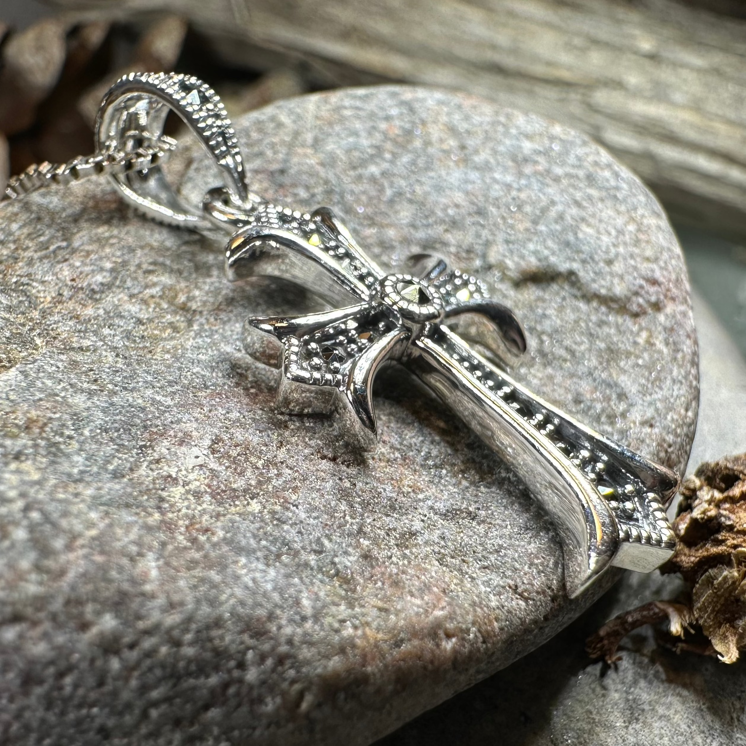 Petite Celtic Cross Necklace