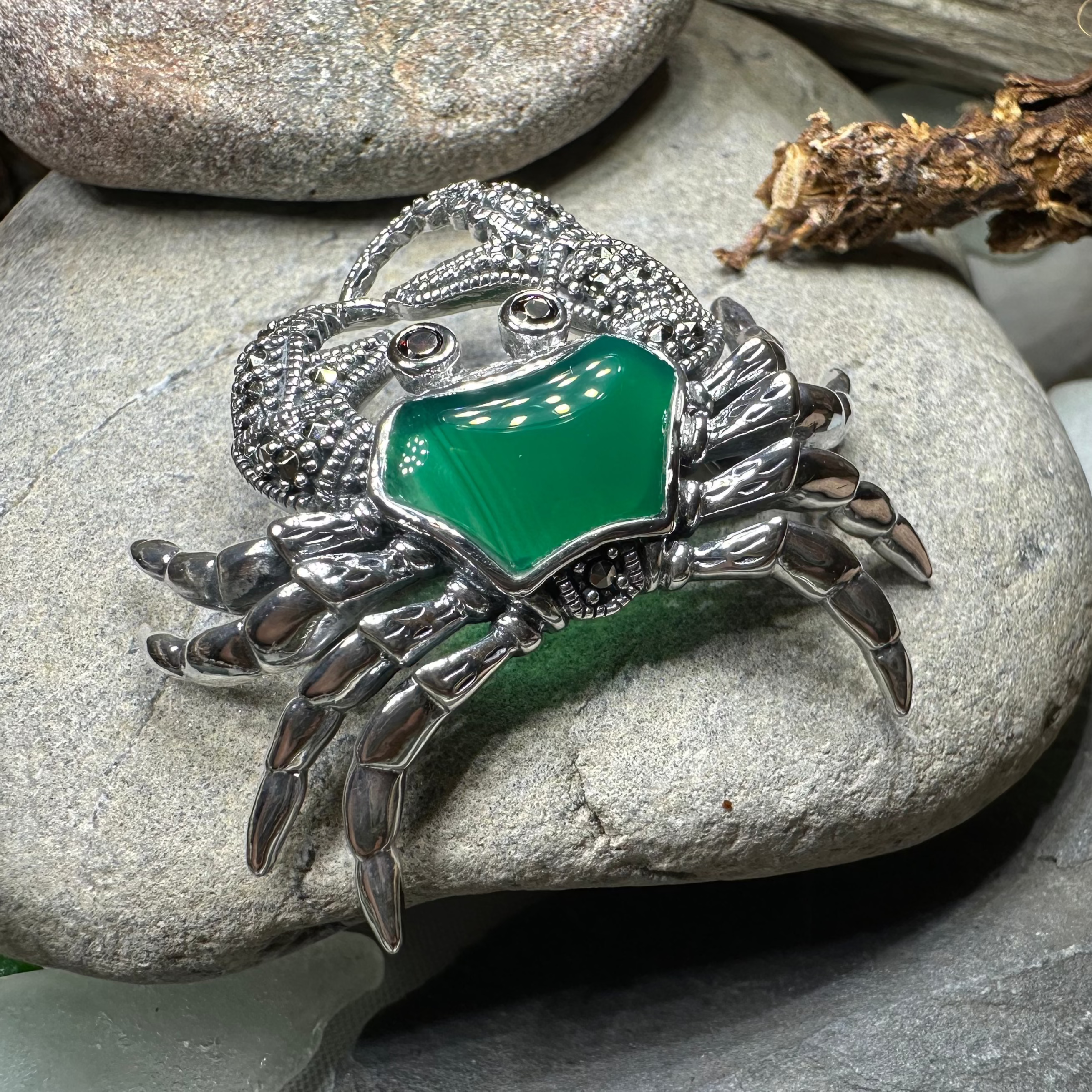 Deep Sea Crab Brooch
