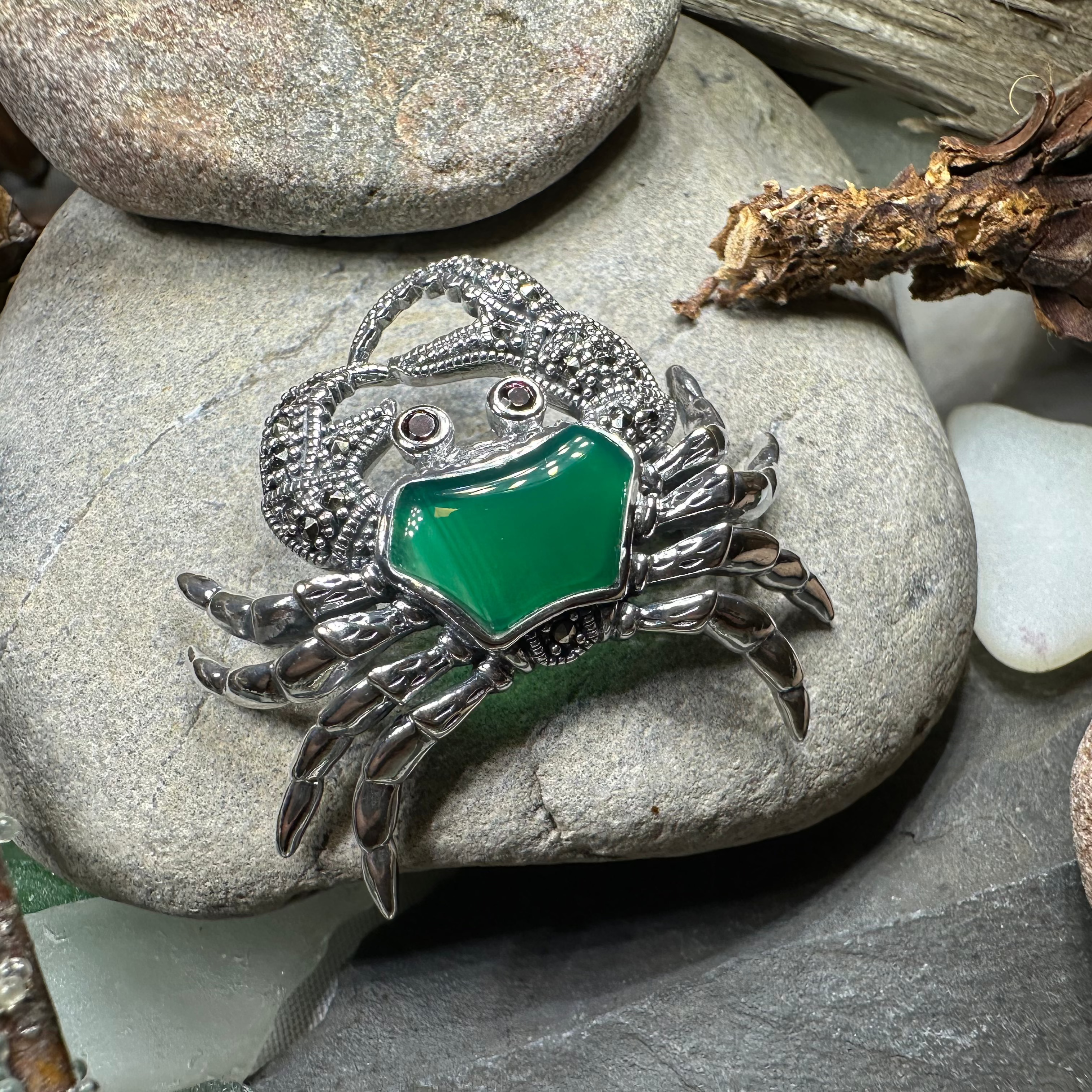 Deep Sea Crab Brooch