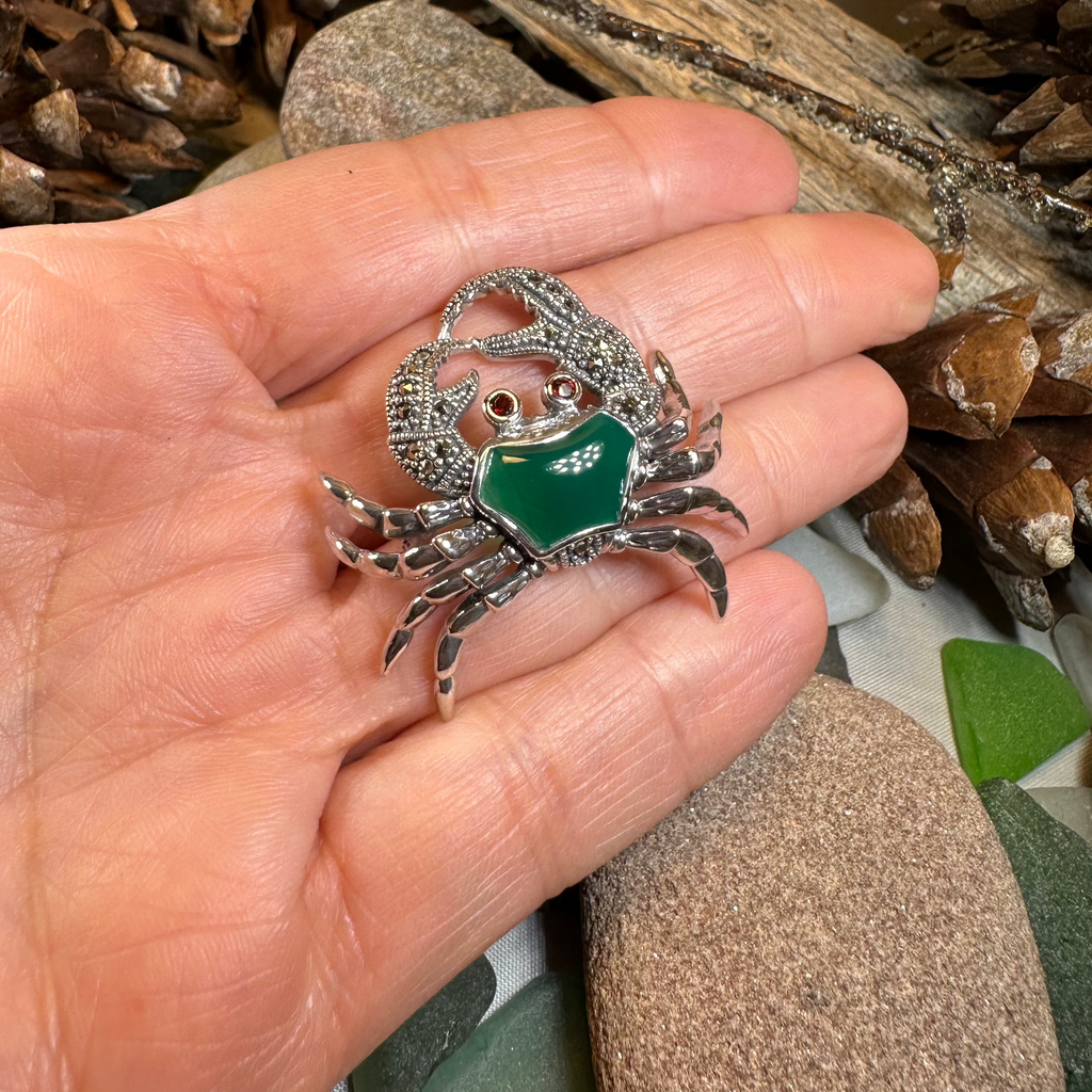 Deep Sea Crab Brooch
