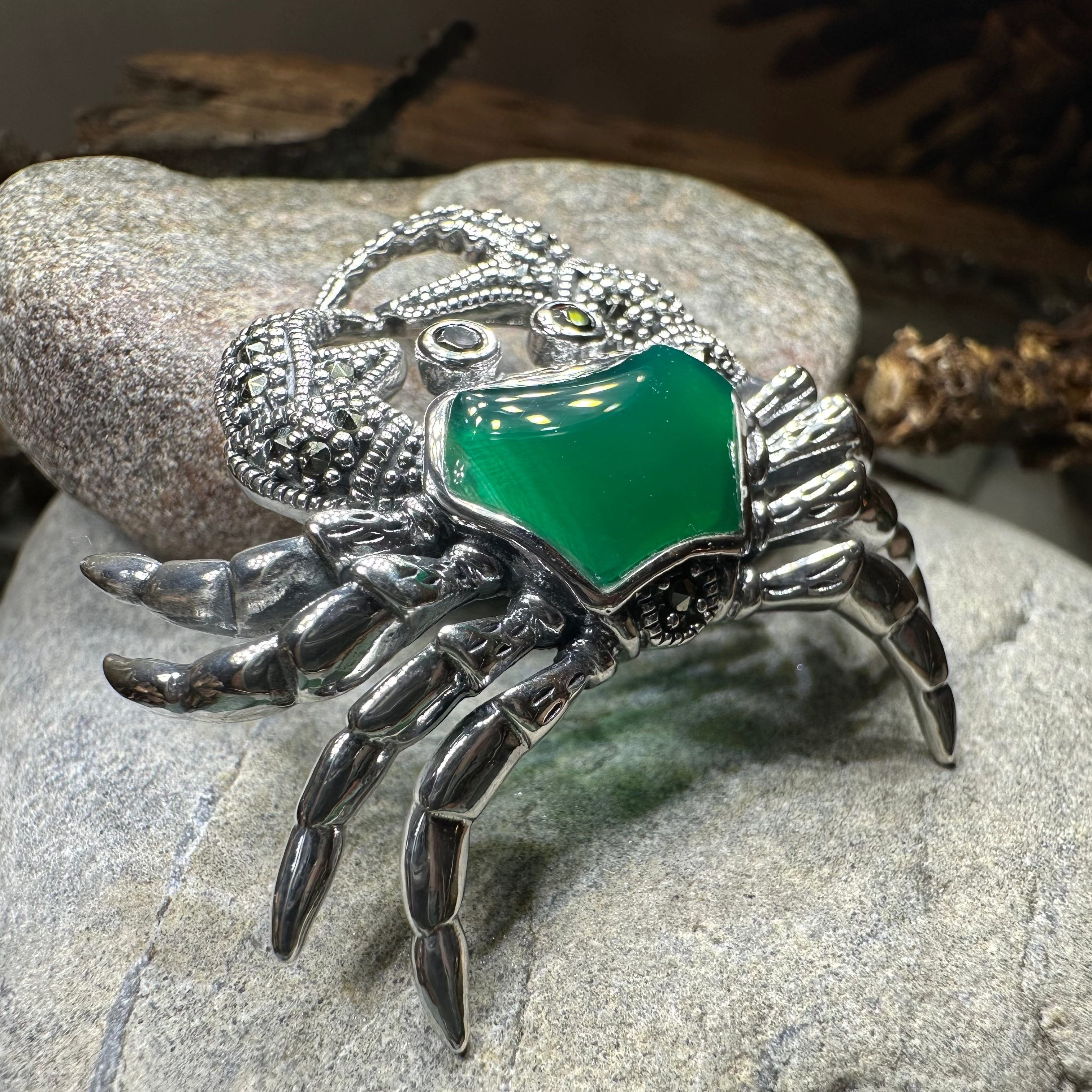 Deep Sea Crab Brooch