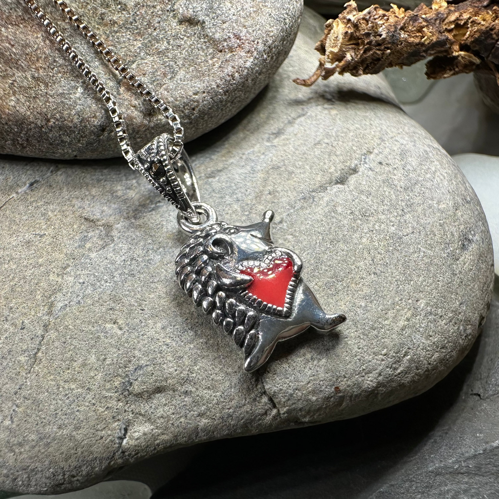 Hugs Hedgehog Necklace