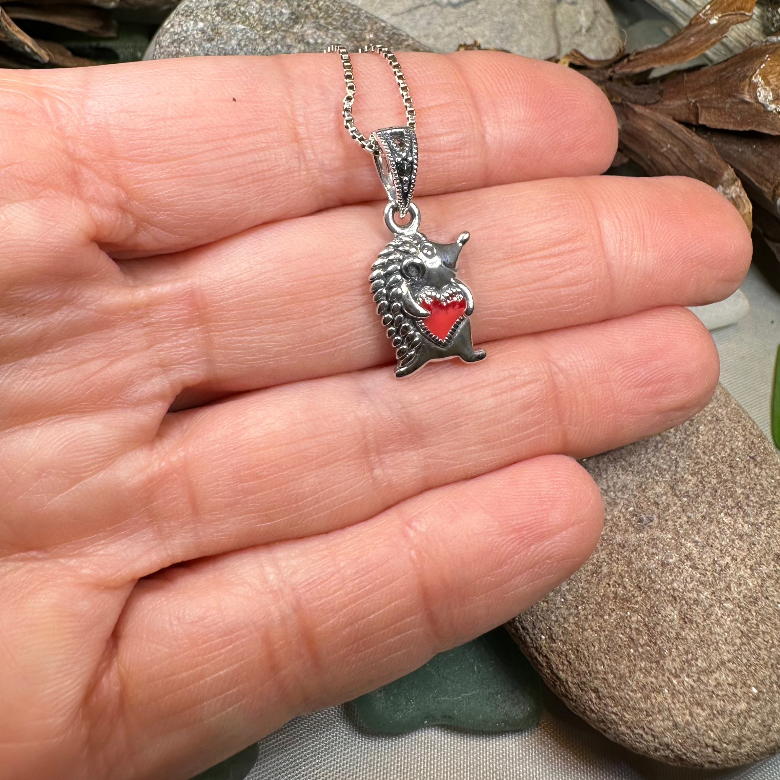 Hugs Hedgehog Necklace