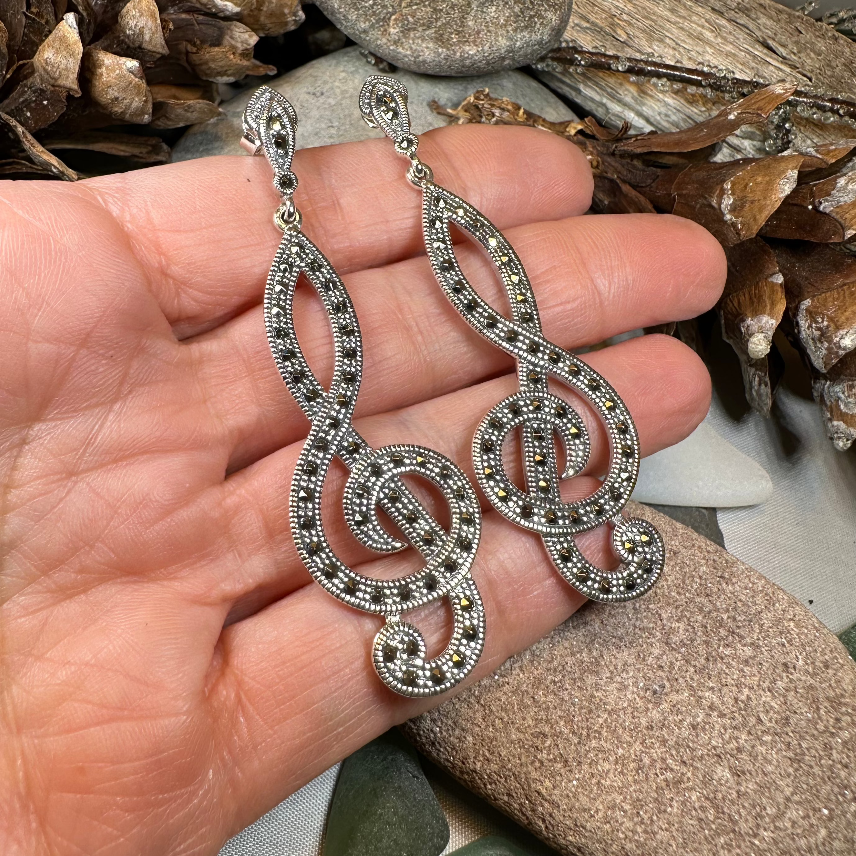Prima Donna Music Note Earrings