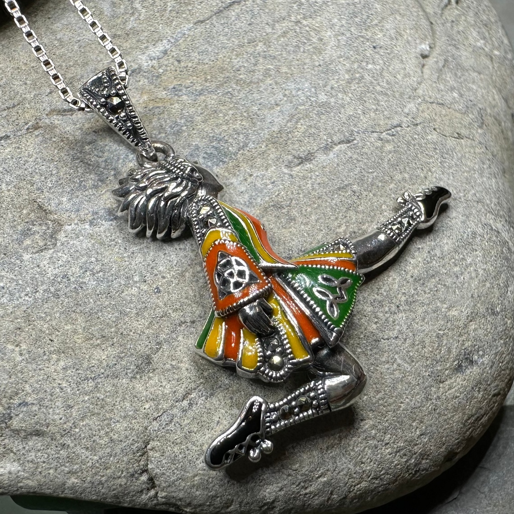 Traditional Irish Dancer Necklace