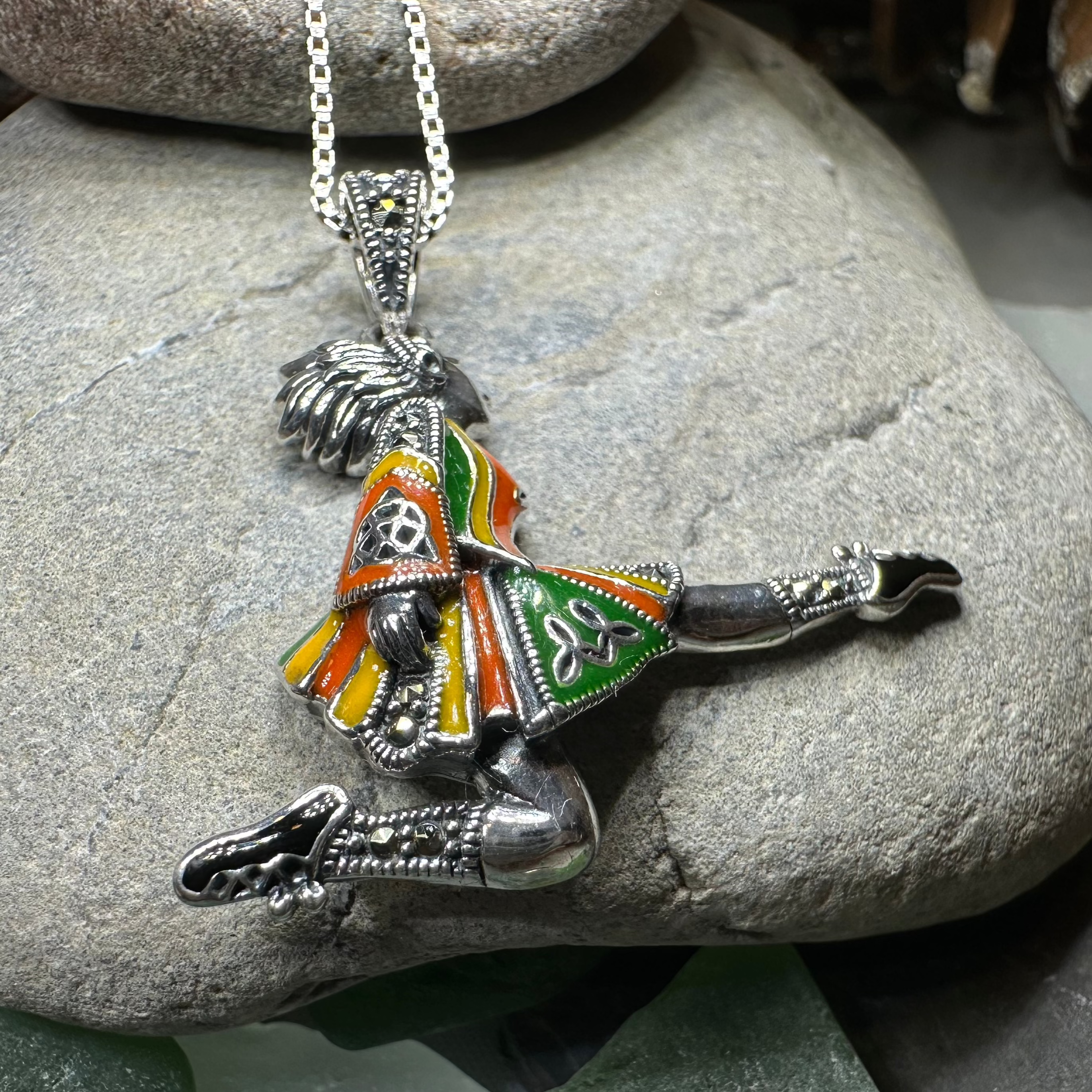 Traditional Irish Dancer Necklace