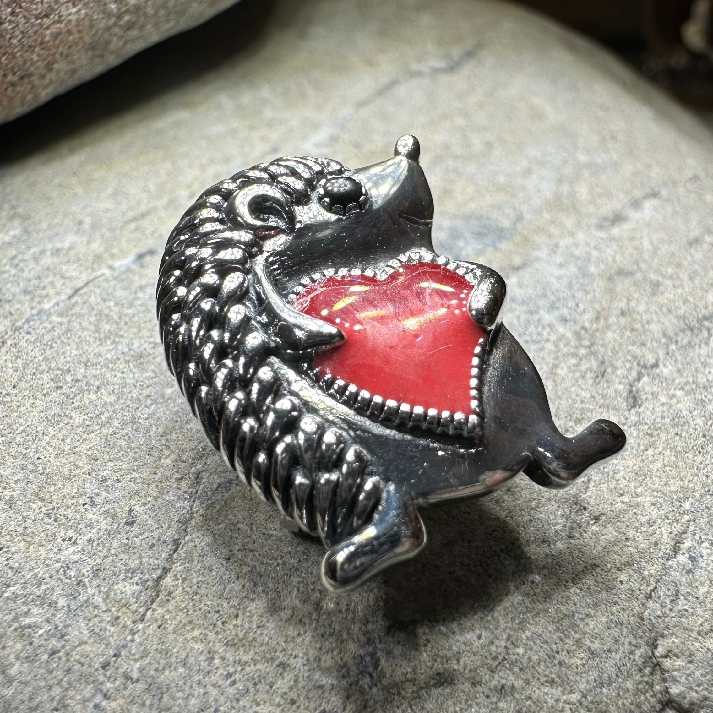 Hugs Hedgehog Pin