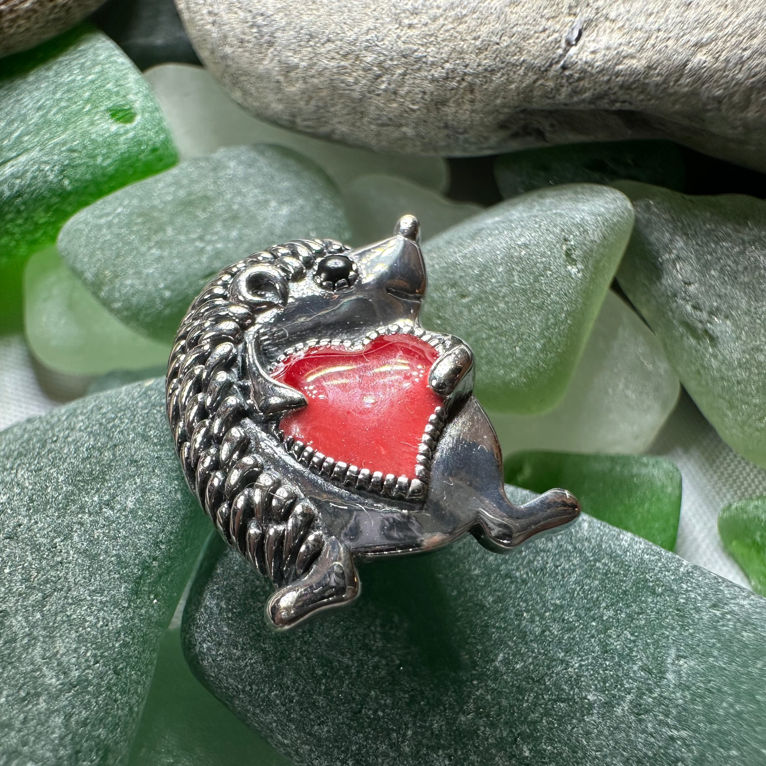 Hugs Hedgehog Pin
