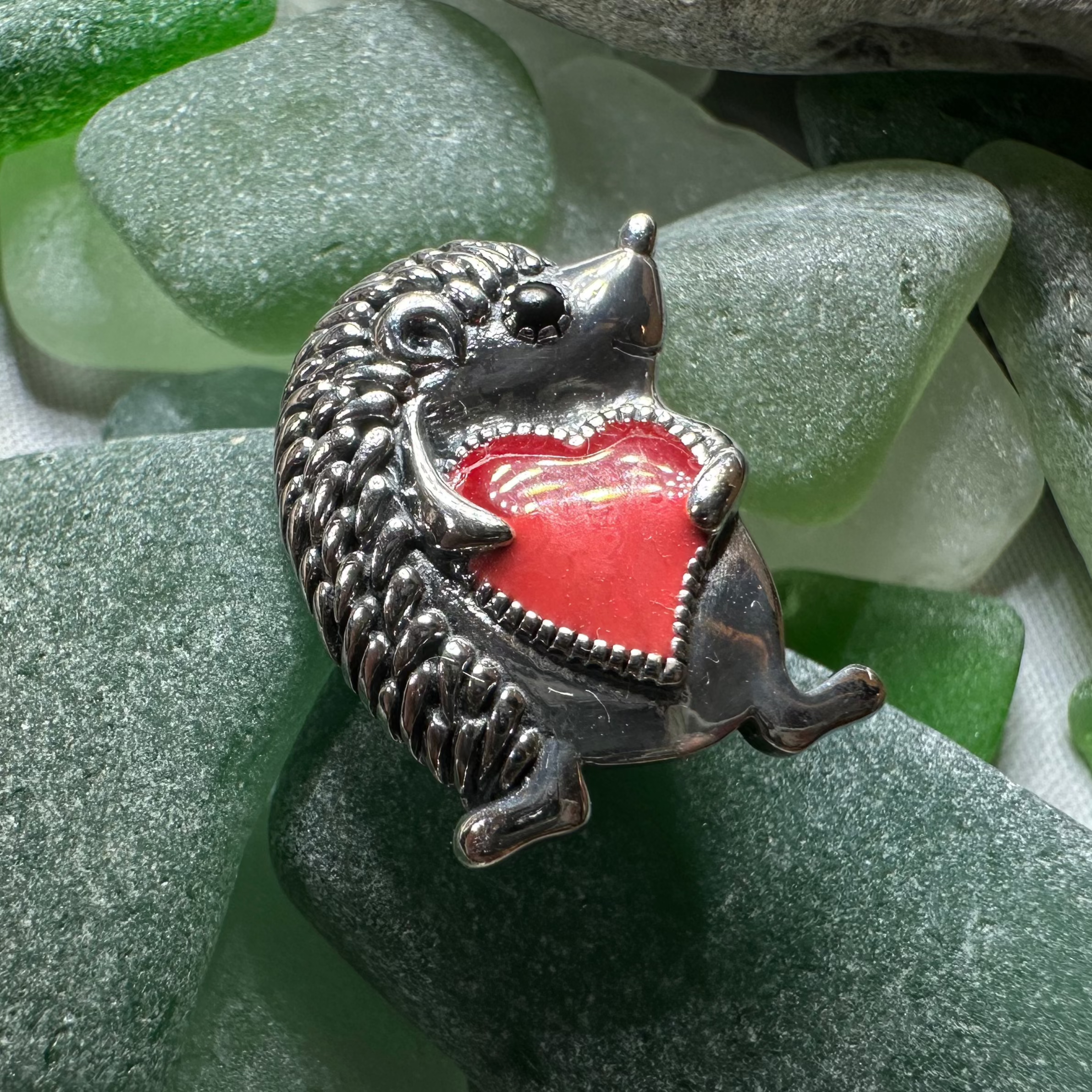 Hugs Hedgehog Pin