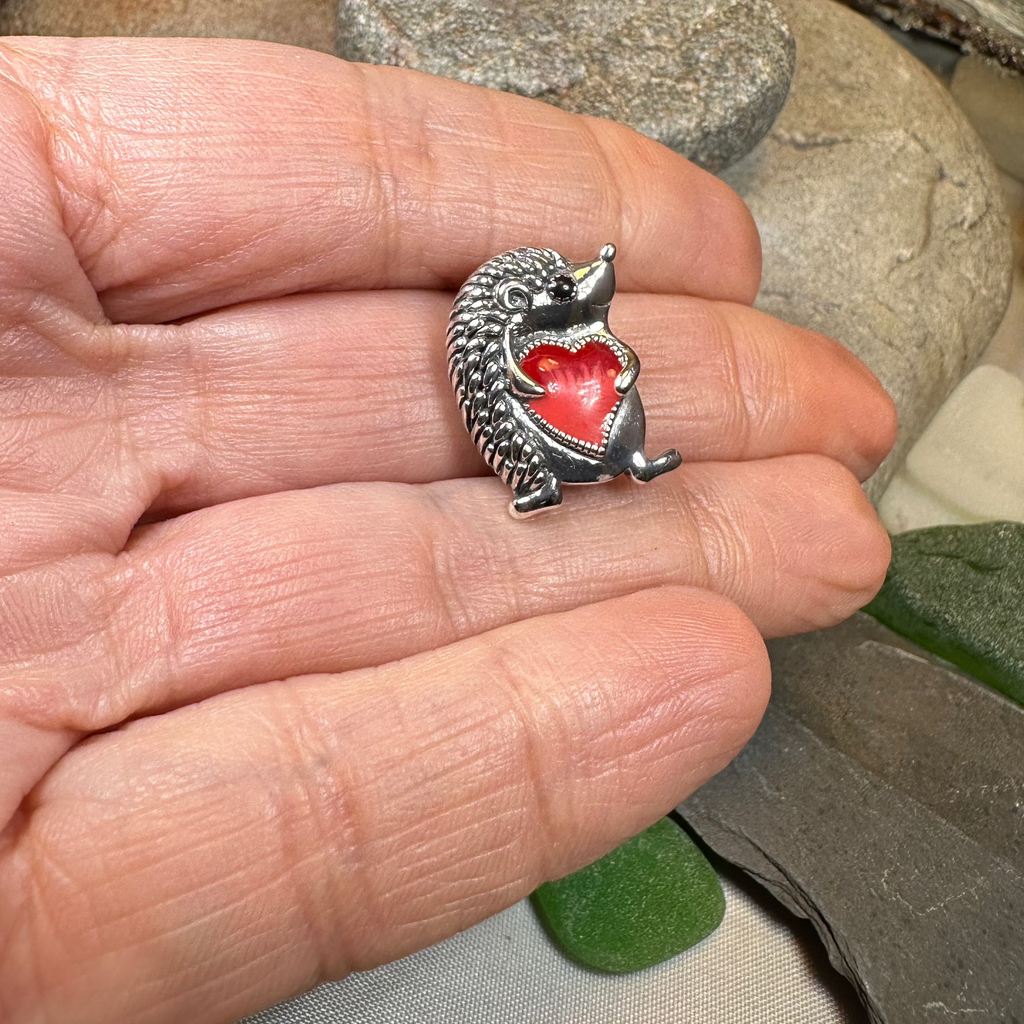Hugs Hedgehog Pin