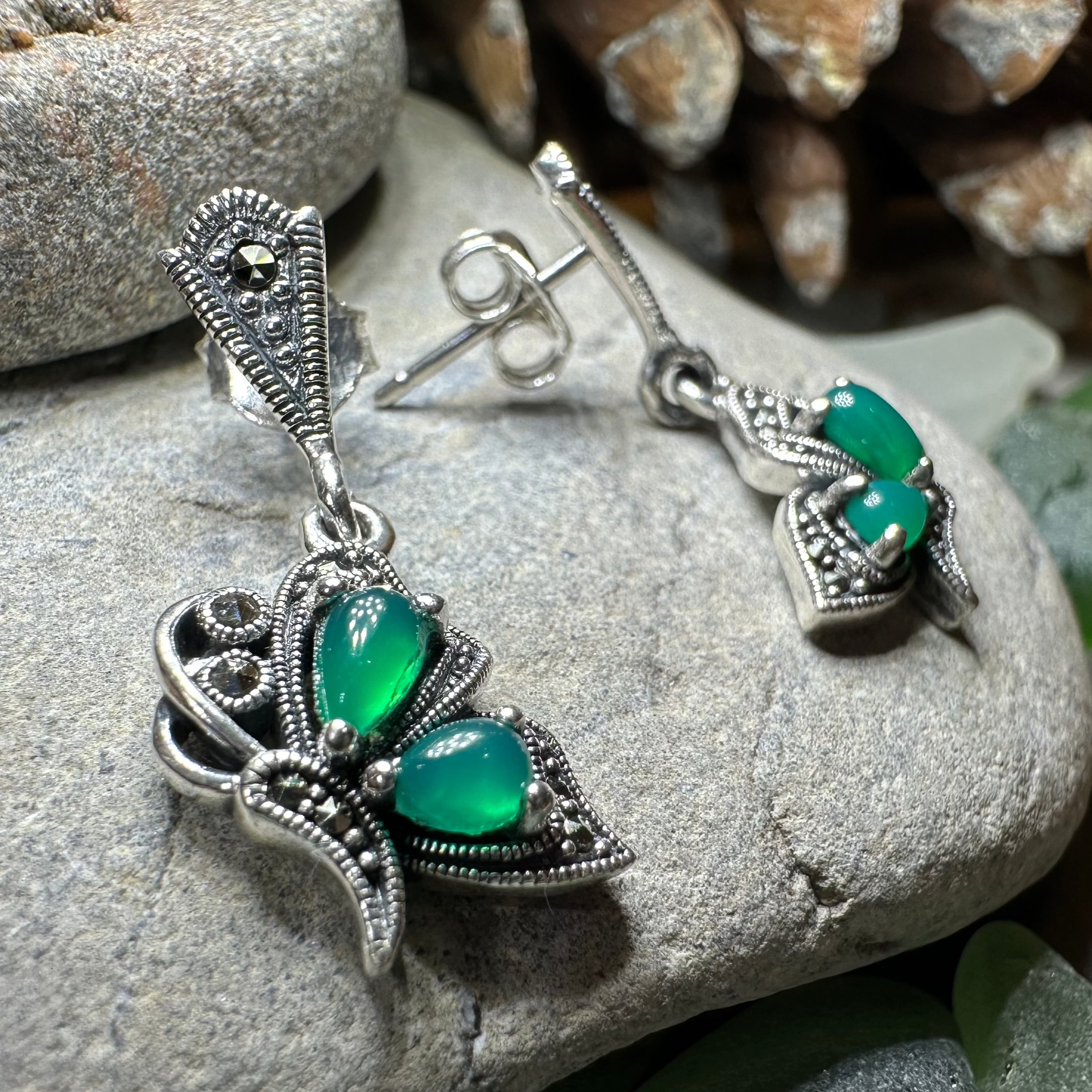 Summer Elegance Butterfly Earrings
