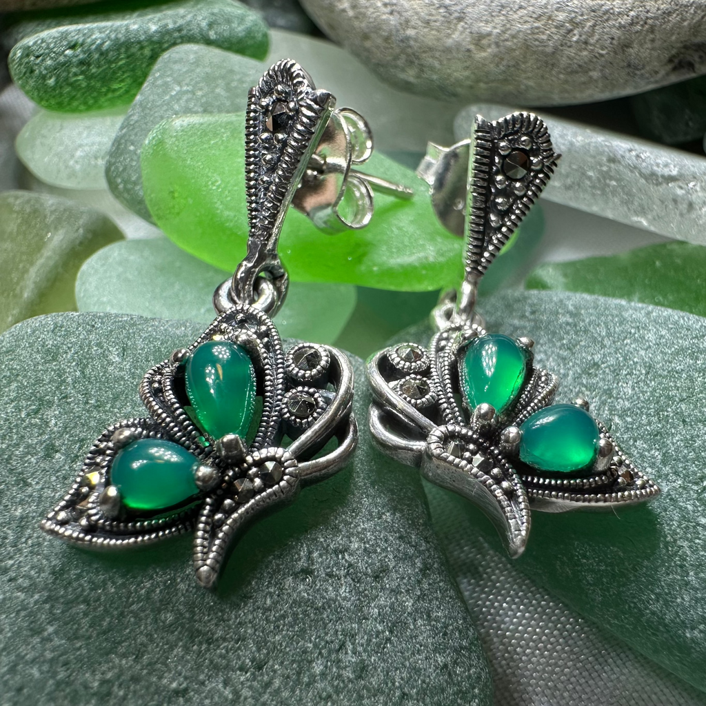Summer Elegance Butterfly Earrings