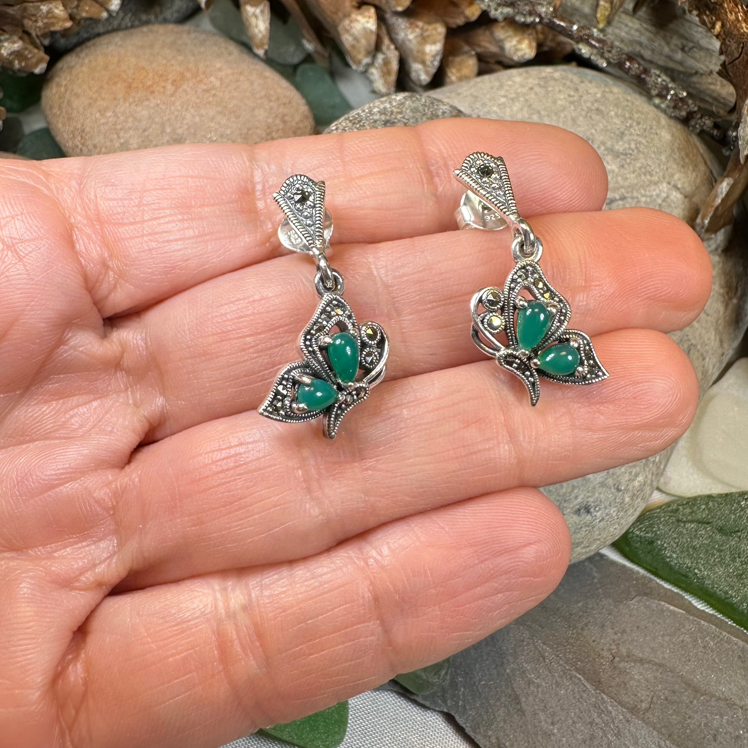 Summer Elegance Butterfly Earrings