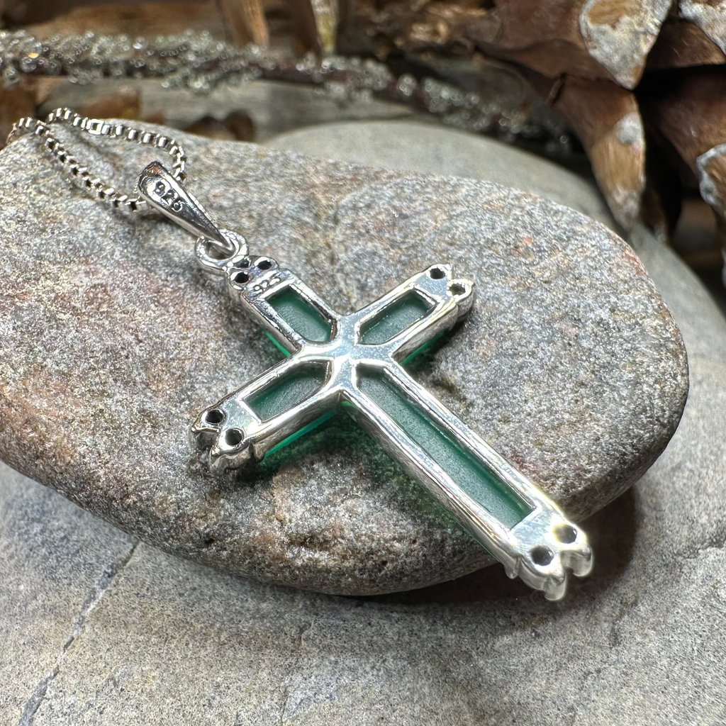 Marcasite Celtic Cross Necklace