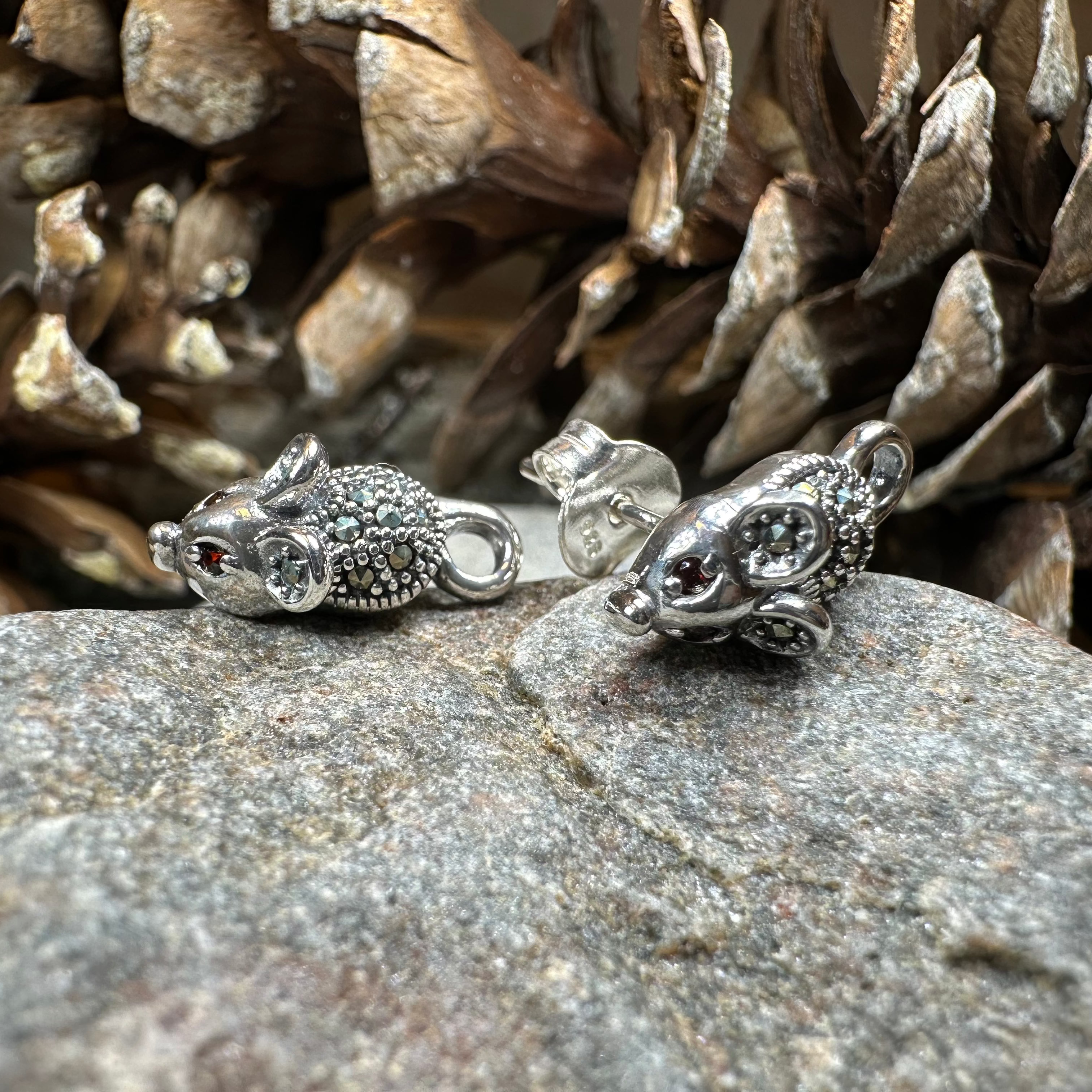 Sweet Little Mouse Post Earrings