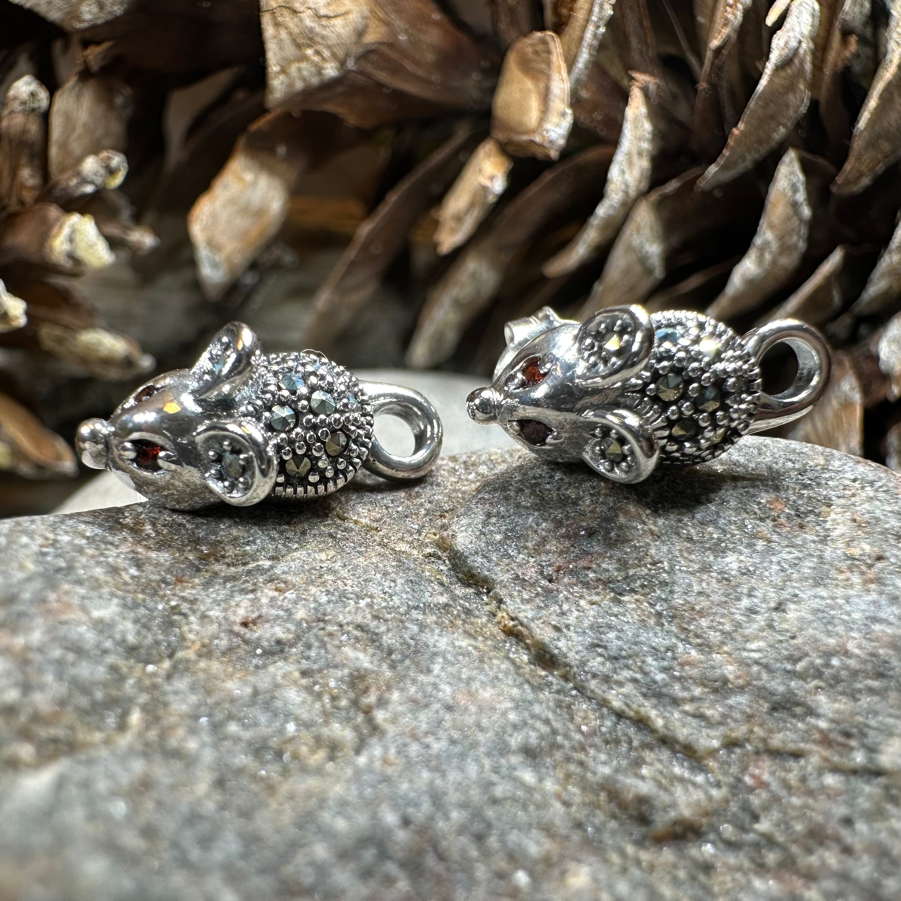 Sweet Little Mouse Post Earrings