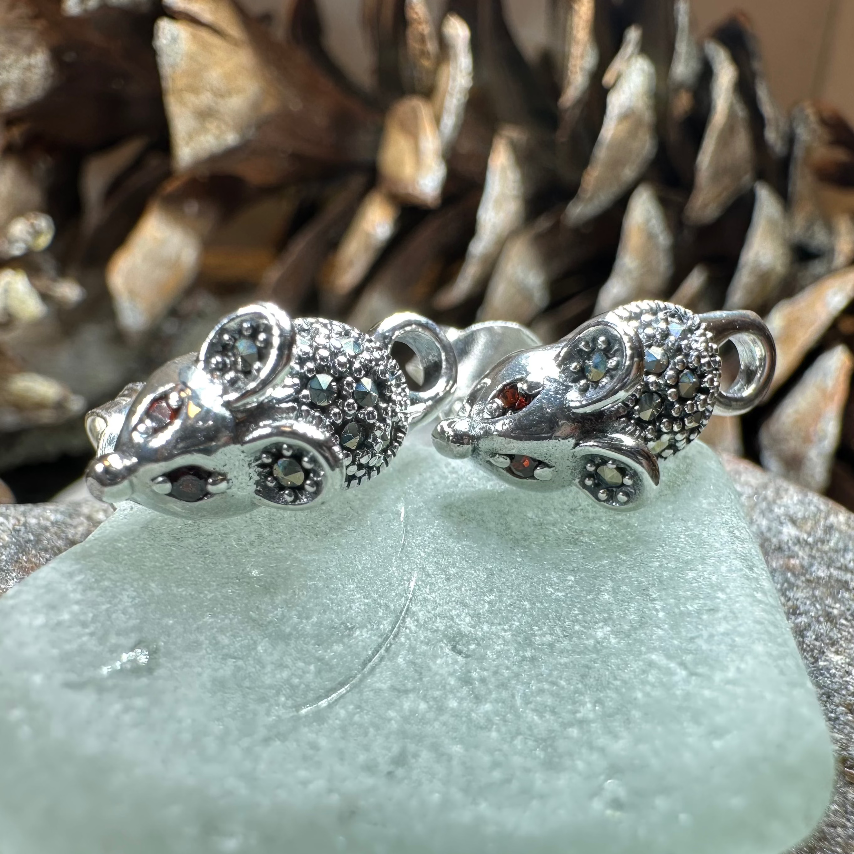 Sweet Little Mouse Post Earrings