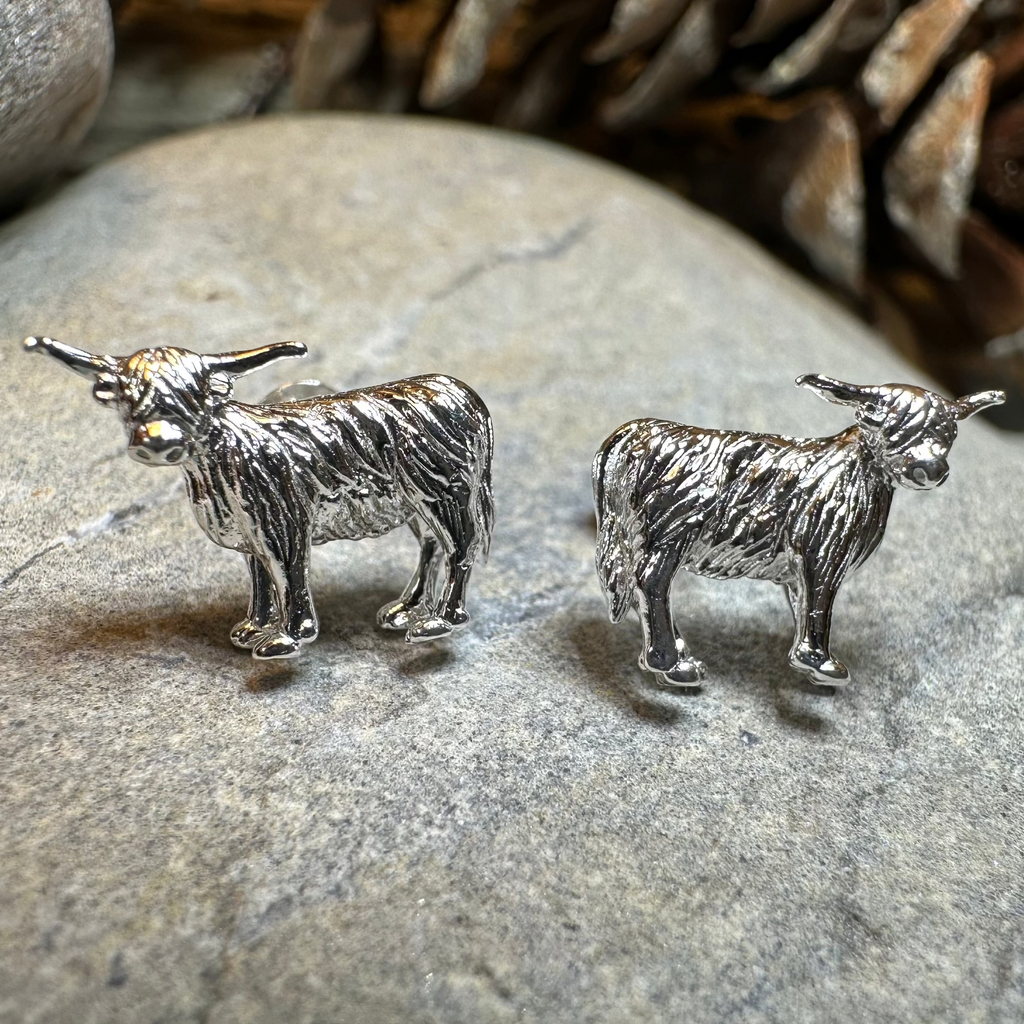 Balmoral Highland Cow Earrings
