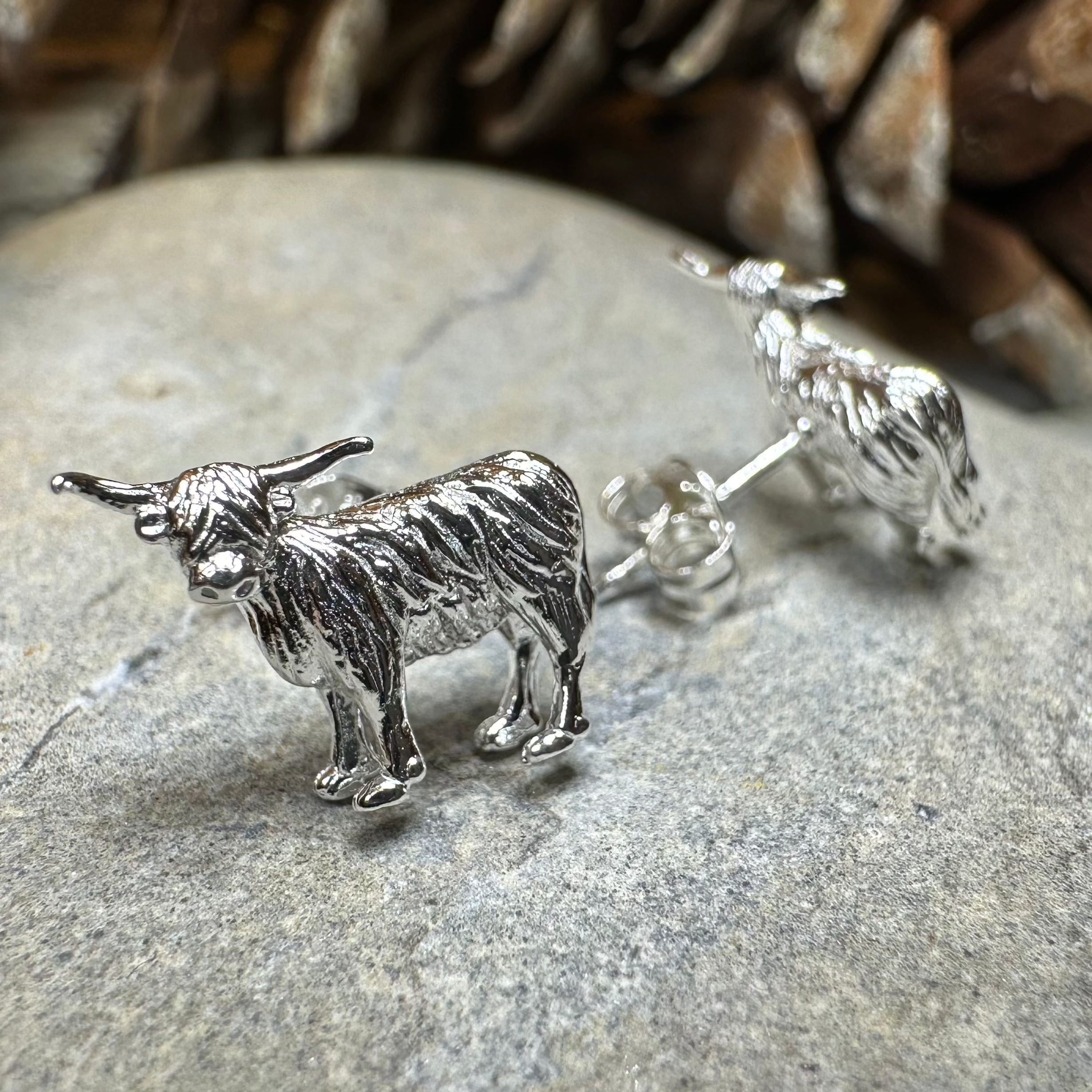 Balmoral Highland Cow Earrings