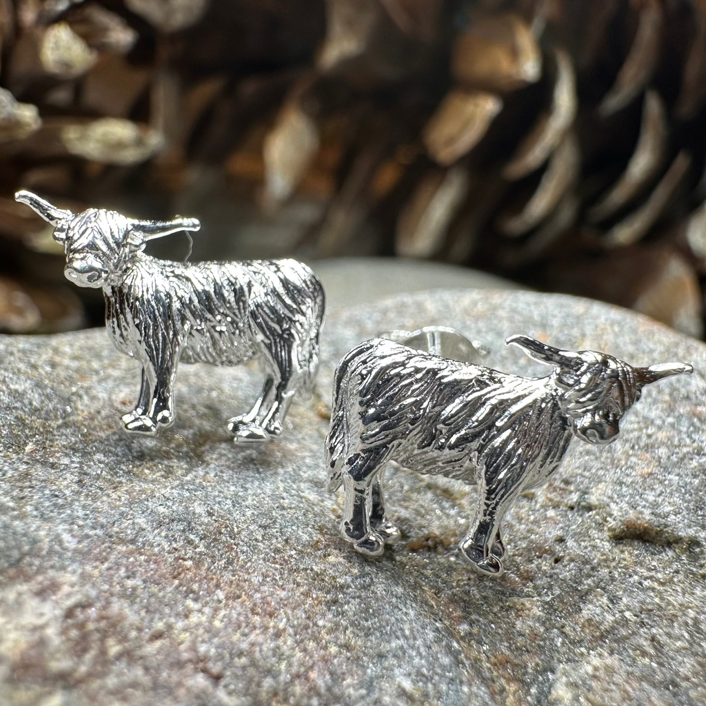 Balmoral Highland Cow Earrings
