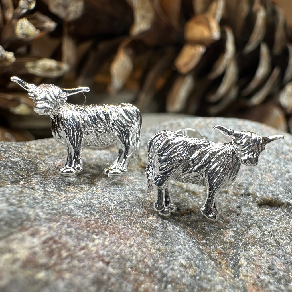 Balmoral Highland Cow Earrings
