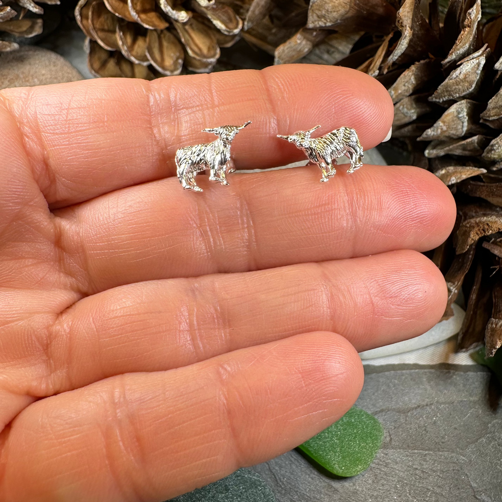 Balmoral Highland Cow Earrings