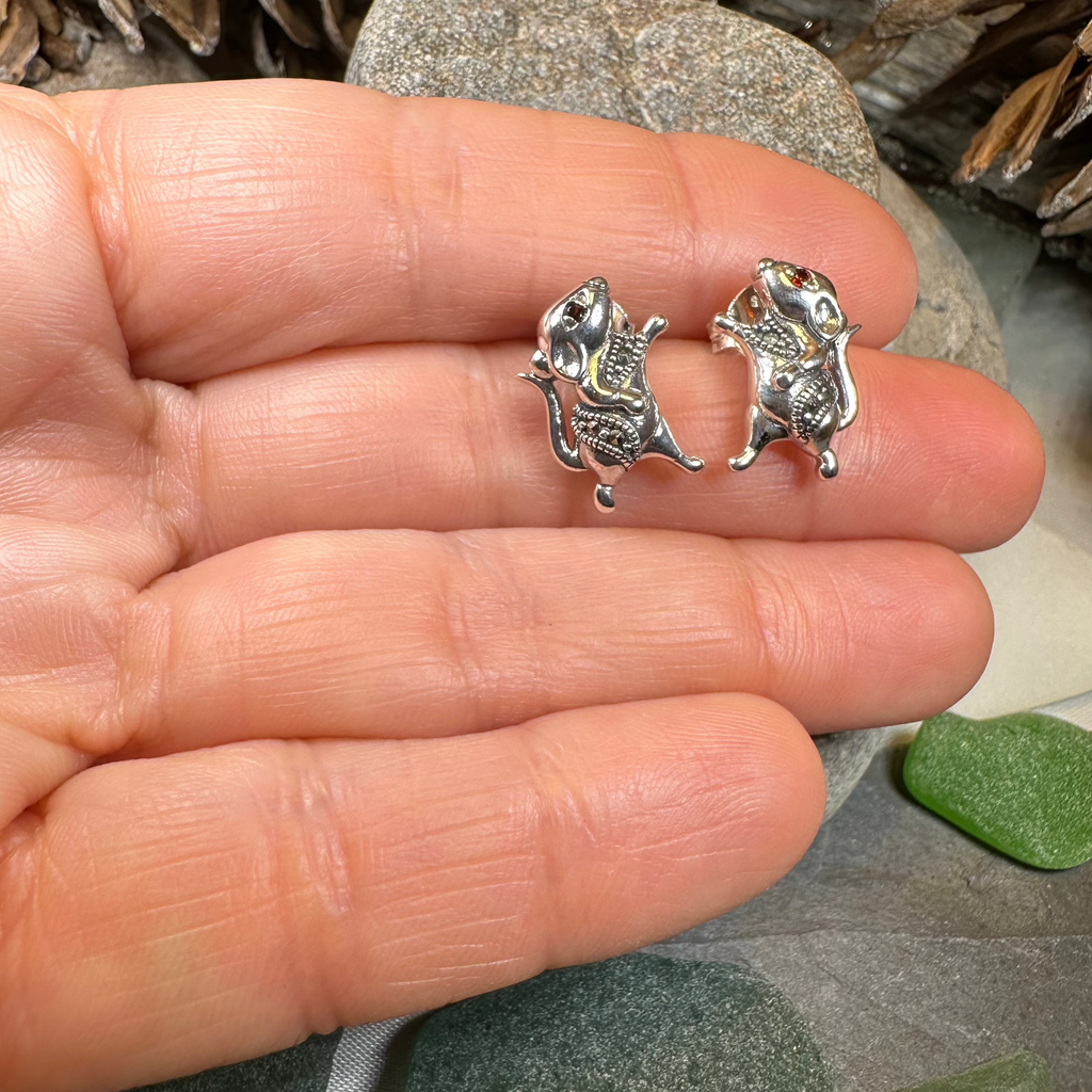 Luch Mouse Post Earrings