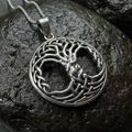 Aubrey Tree of Life Necklace in Sterling Silver