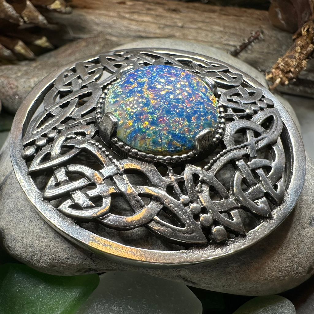 Cruithne Celtic Knot Brooch